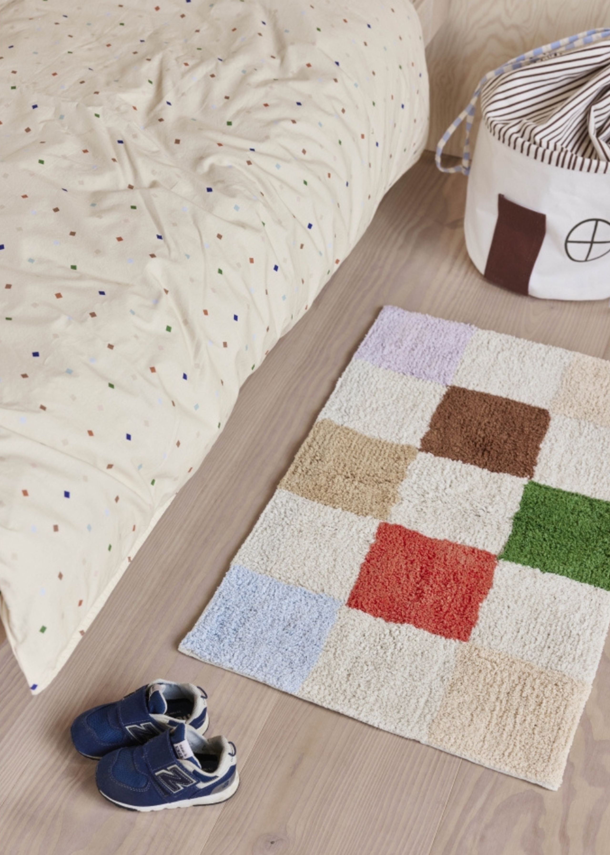 OYOY MINI - Detská posteľná bielizeň - Konfetti Bedding - Junior - 908 Multi