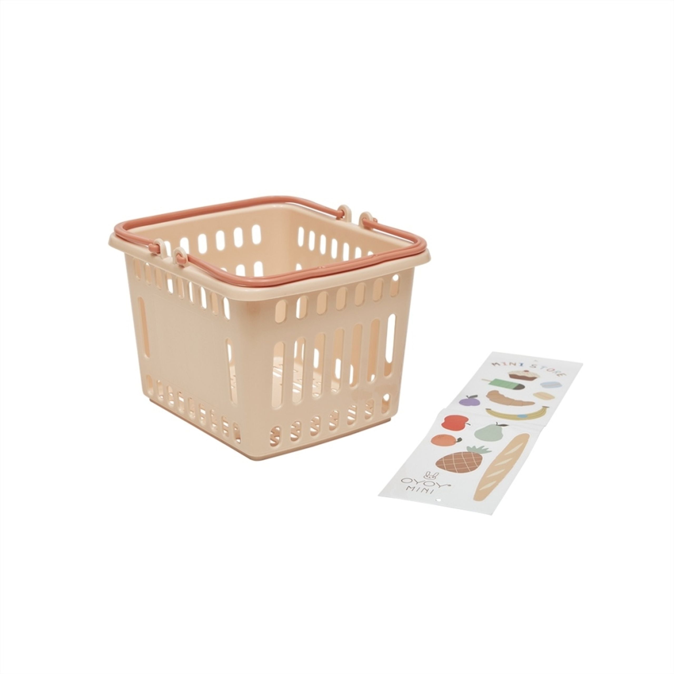 OYOY MINI - Hračky - Yummy Shopping Basket - 408 Coral