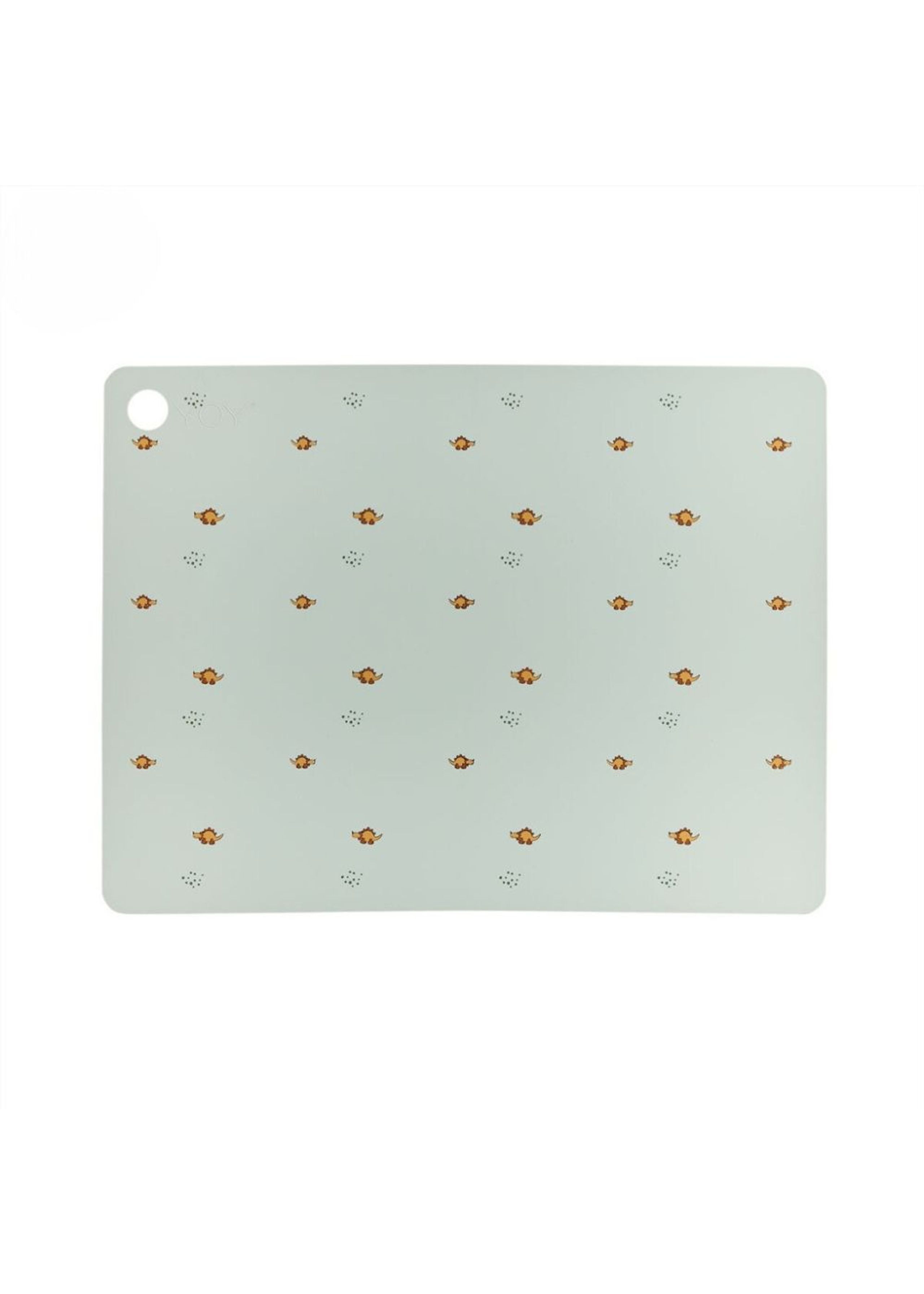 OYOY MINI - - Placemat Billy Dino - 703 Pale Green