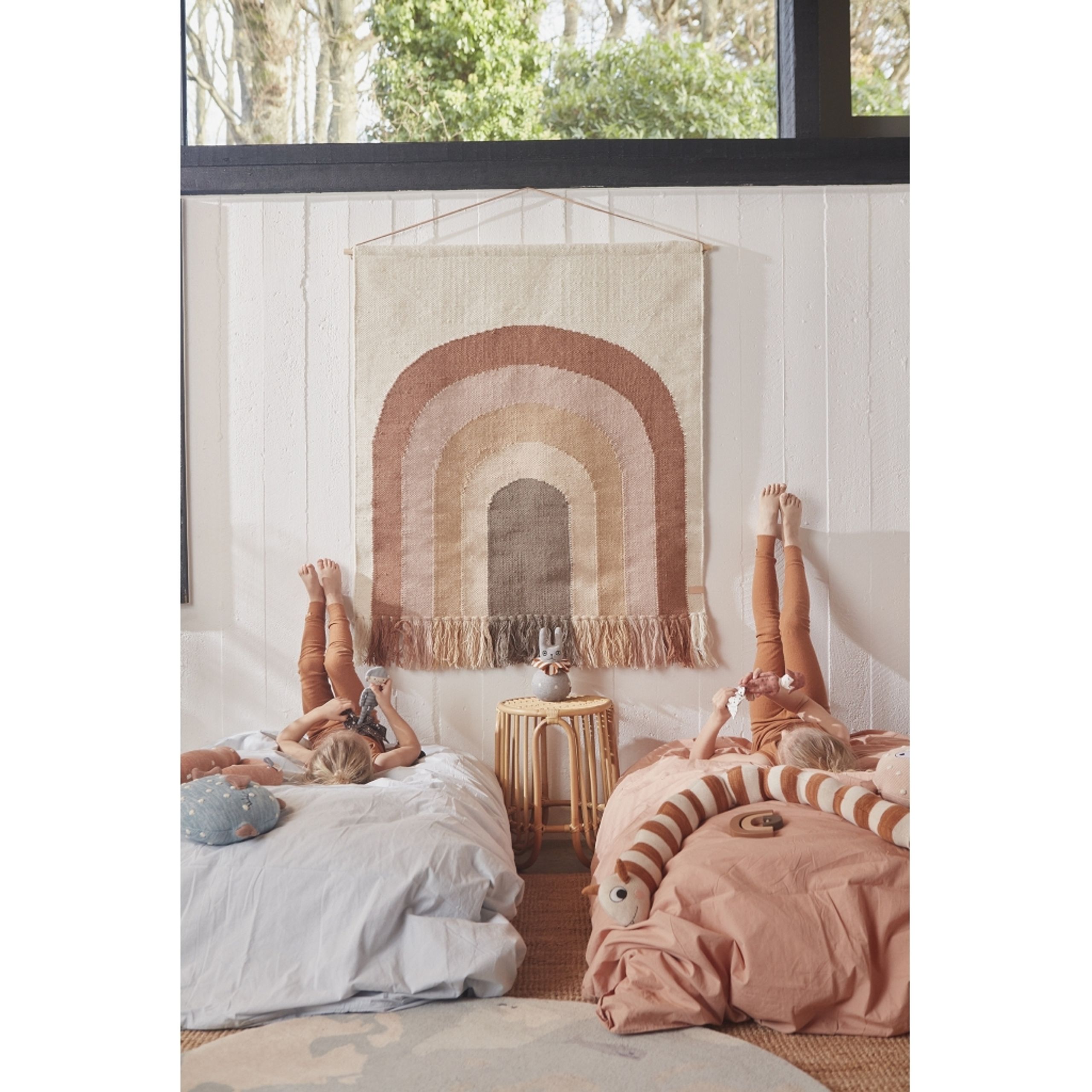 OYOY - Bed Sheet - Nuku Bedding - Junior - Dark Powder