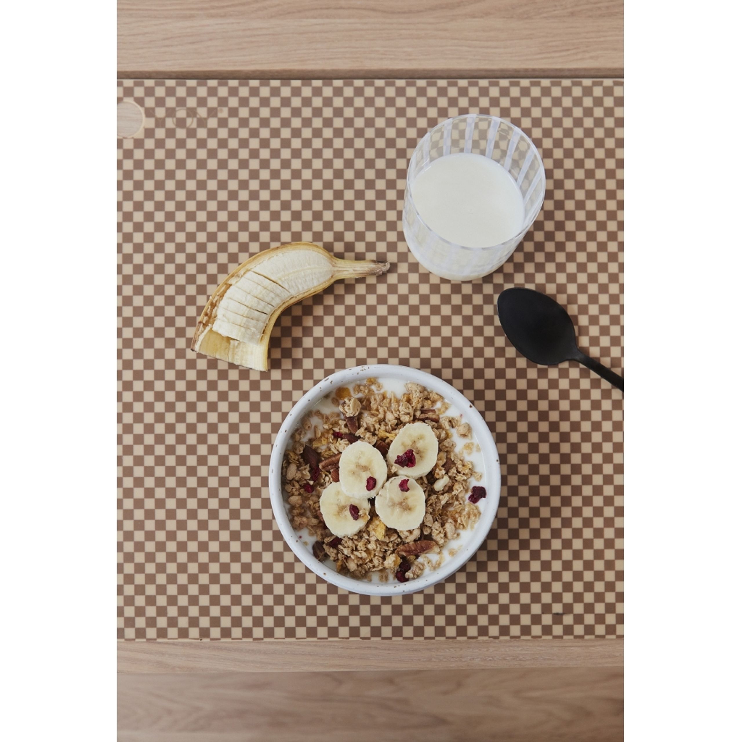 OYOY - Bowl - Hagi Bowl - White / Light Brown - Small