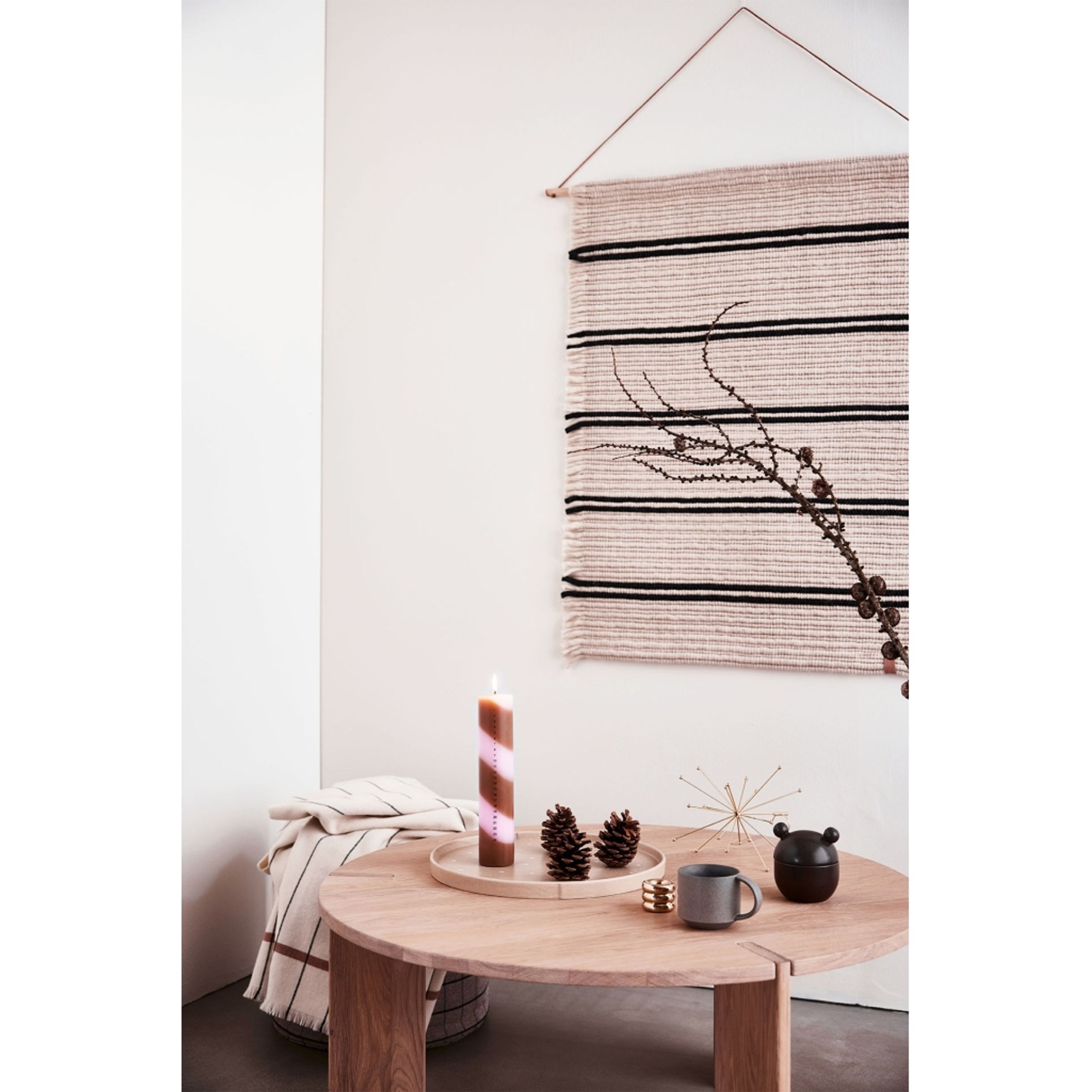 OYOY - Tapis - Balama Blanket Wool - Offwhite