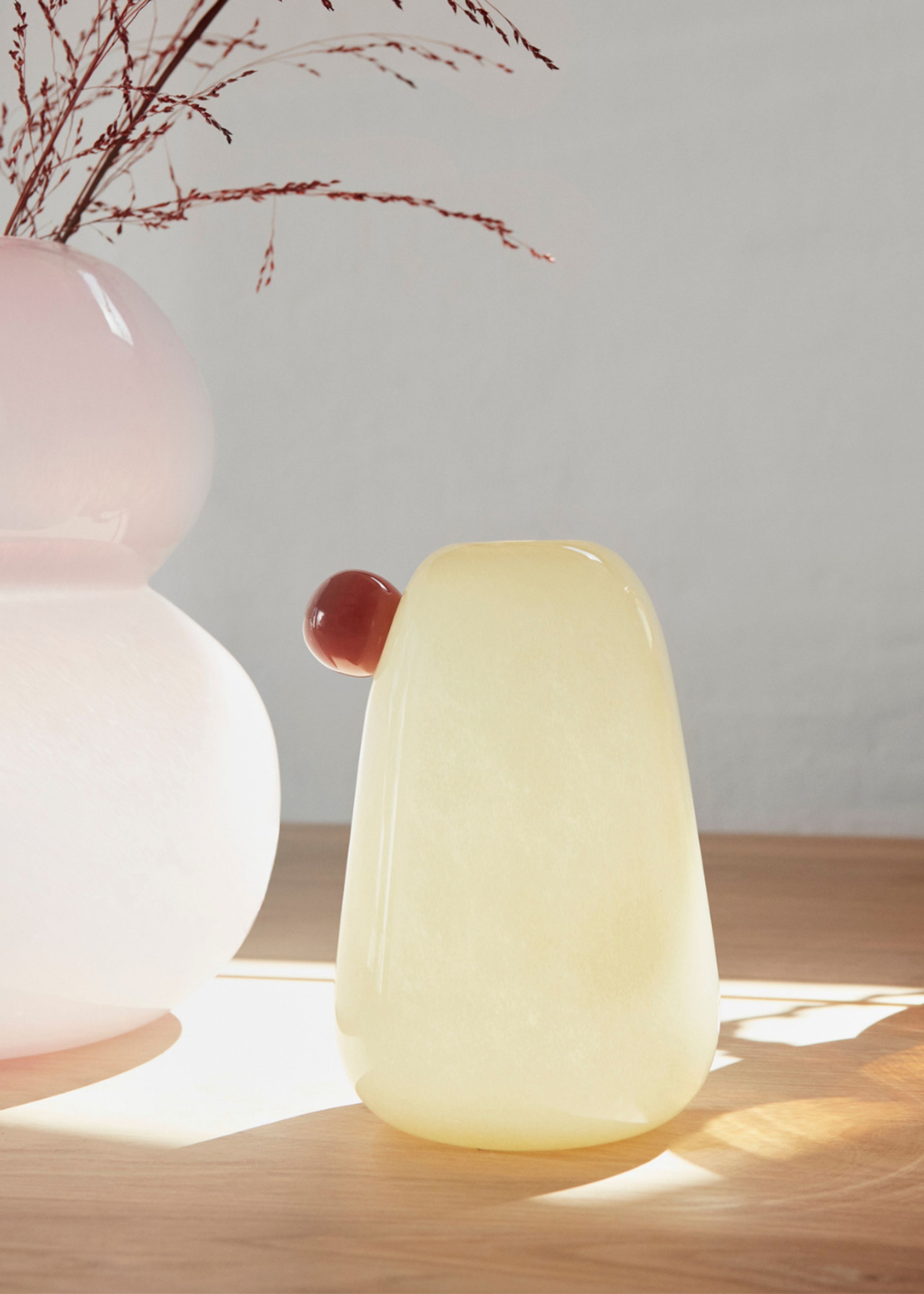 OYOY - Vase - Lasi Vase - Vanilla