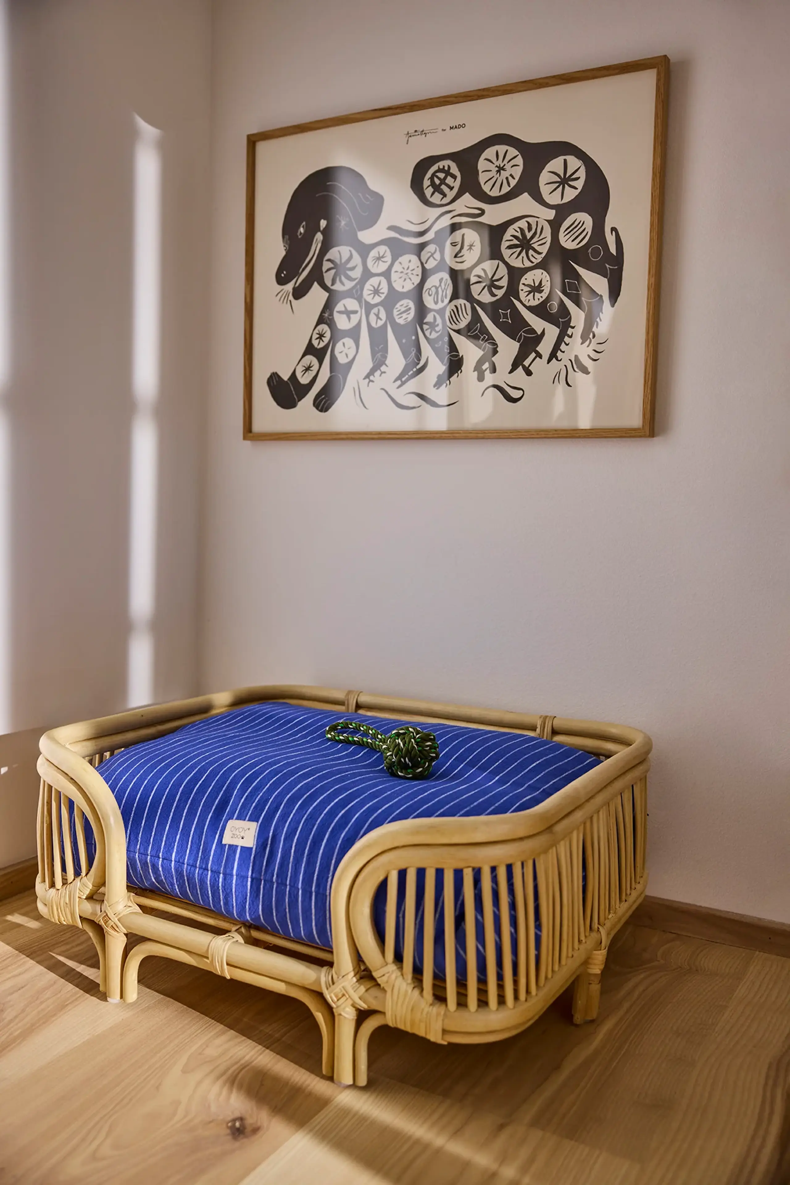 OYOY ZOO - Dog toys - Otto Rope Dog Toy - Olive