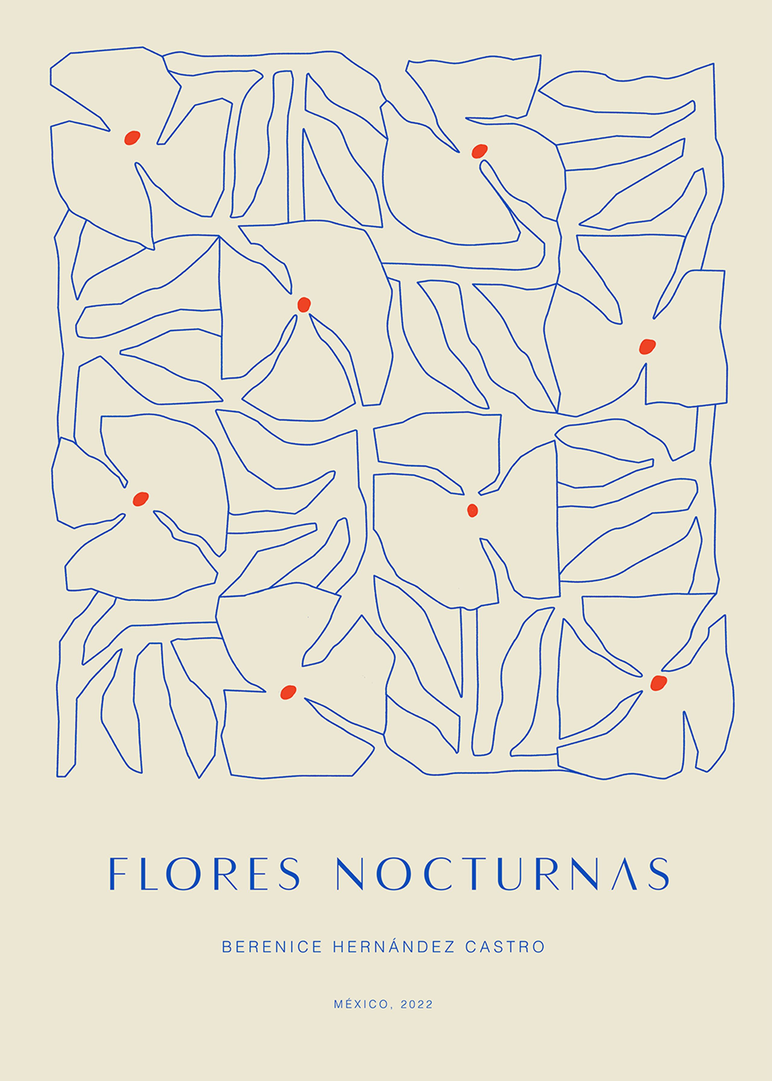 Paper Collective - Poster - Flores Nocturnas - Flores Nocturnas 01