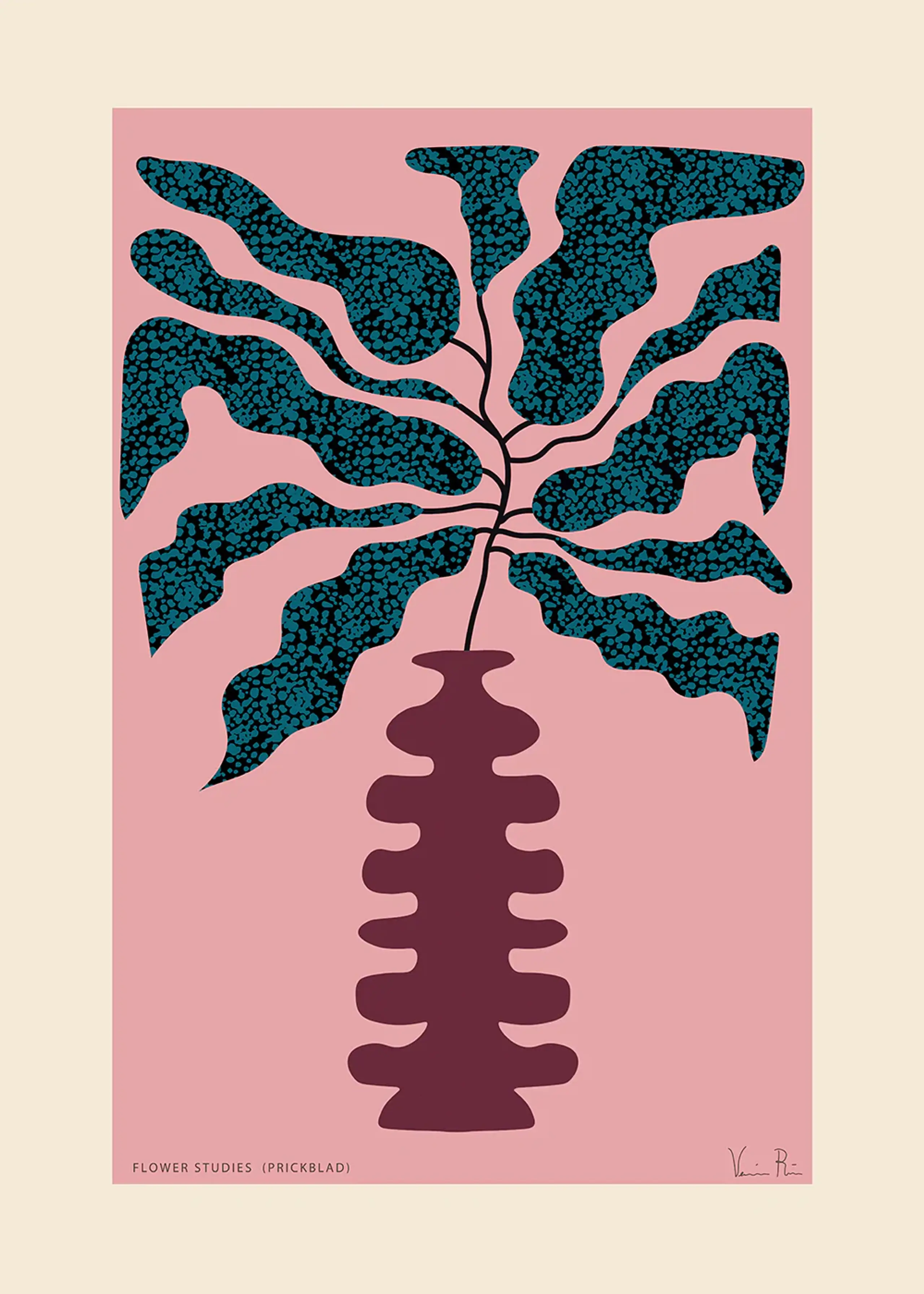 Paper Collective - Poster - Flower Studies - Prickblad