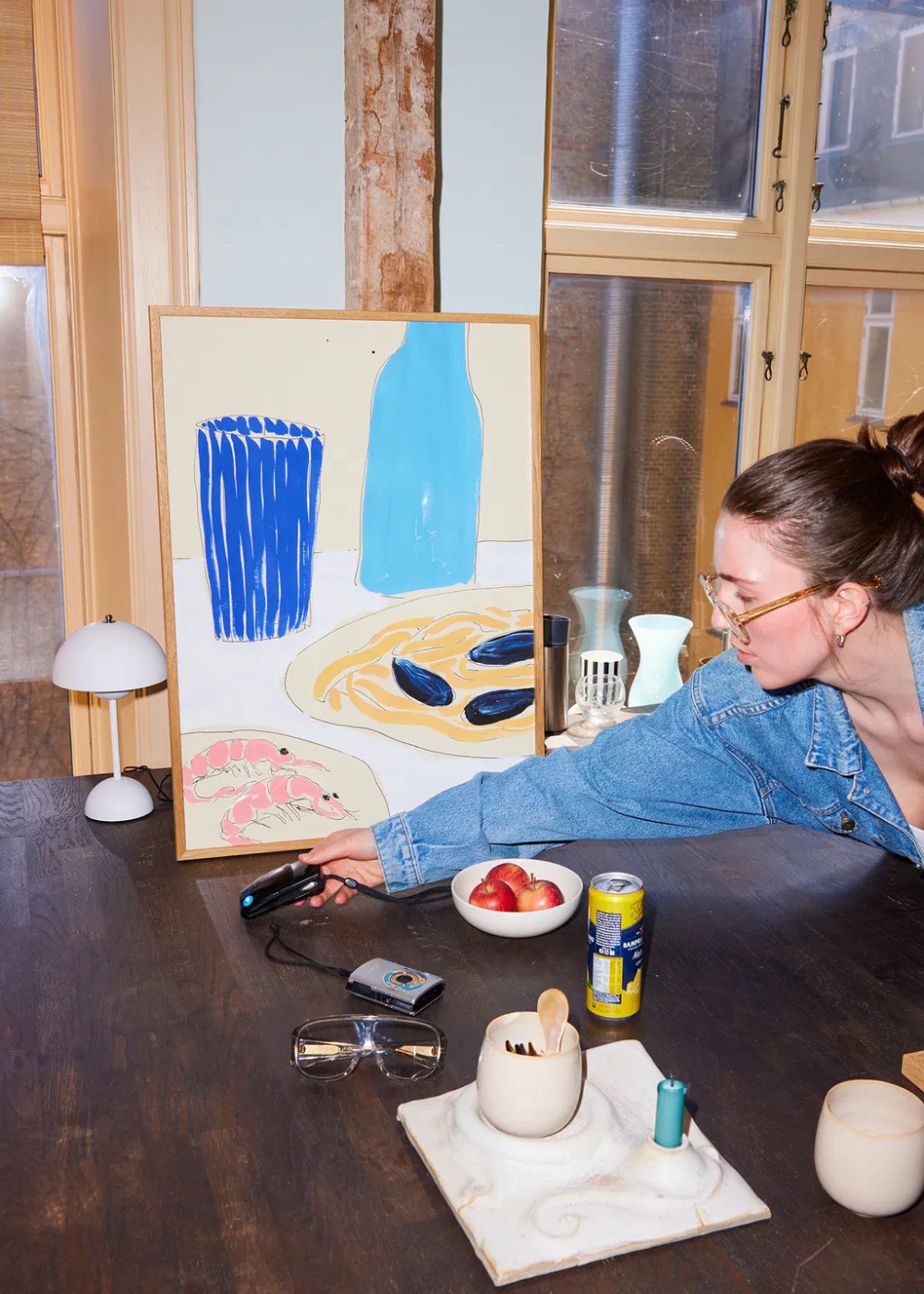 Paper Collective - Poster - Positano Lunchtime - Positano Lunchtime