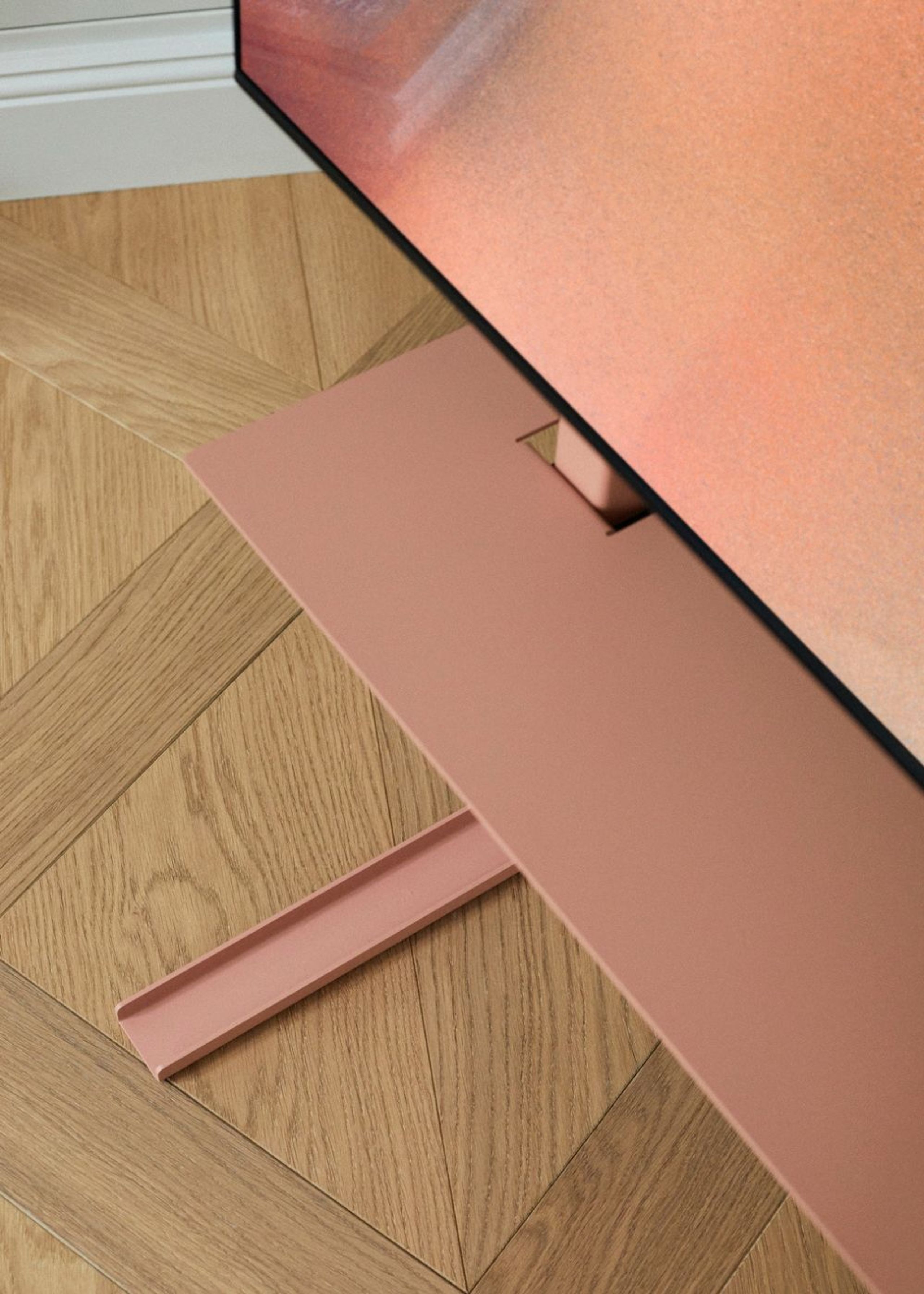 Pedestal - Étagère - Plate shelf - Dusty Rose