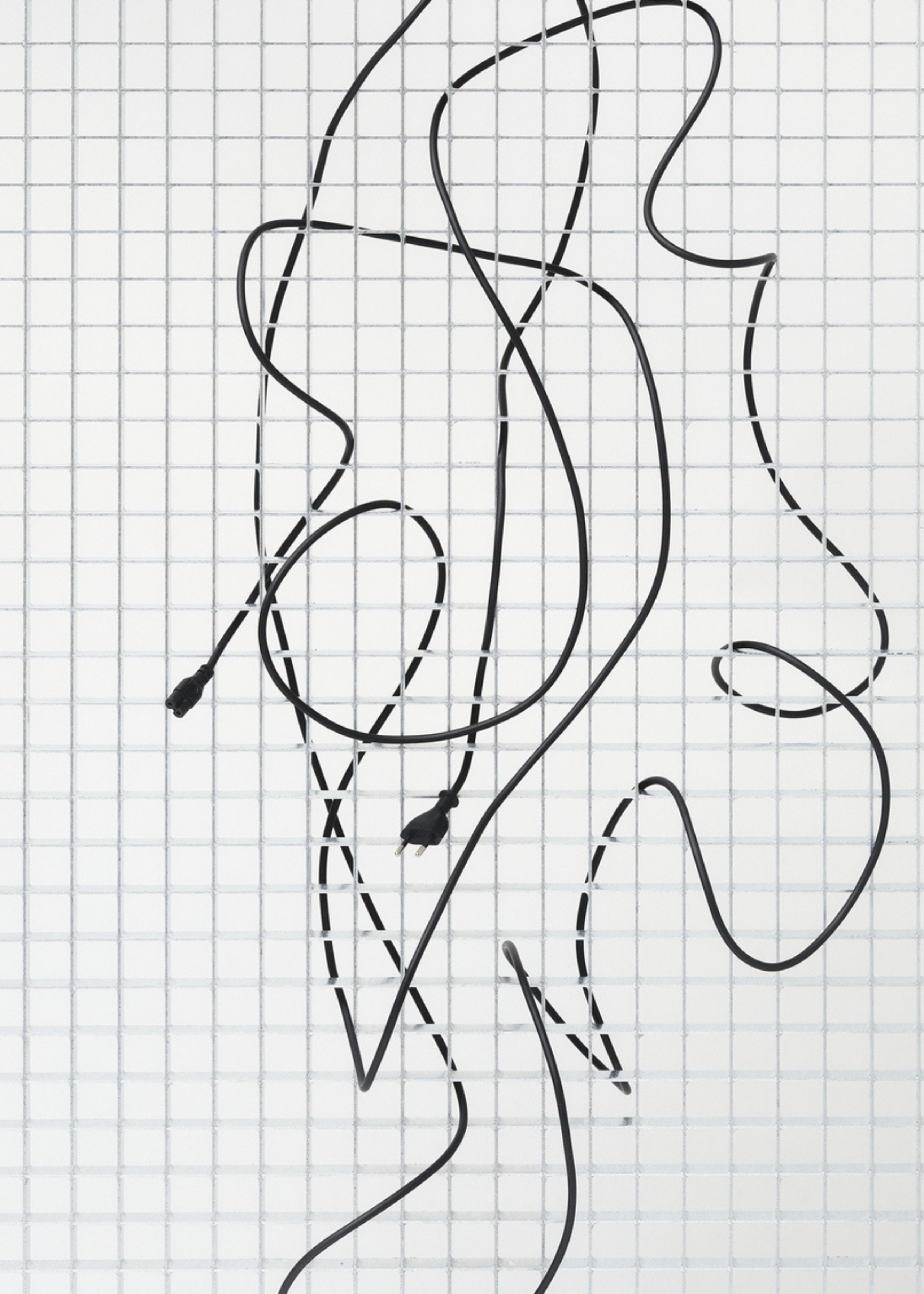 Pedestal - Cord - Cable - Charcoal