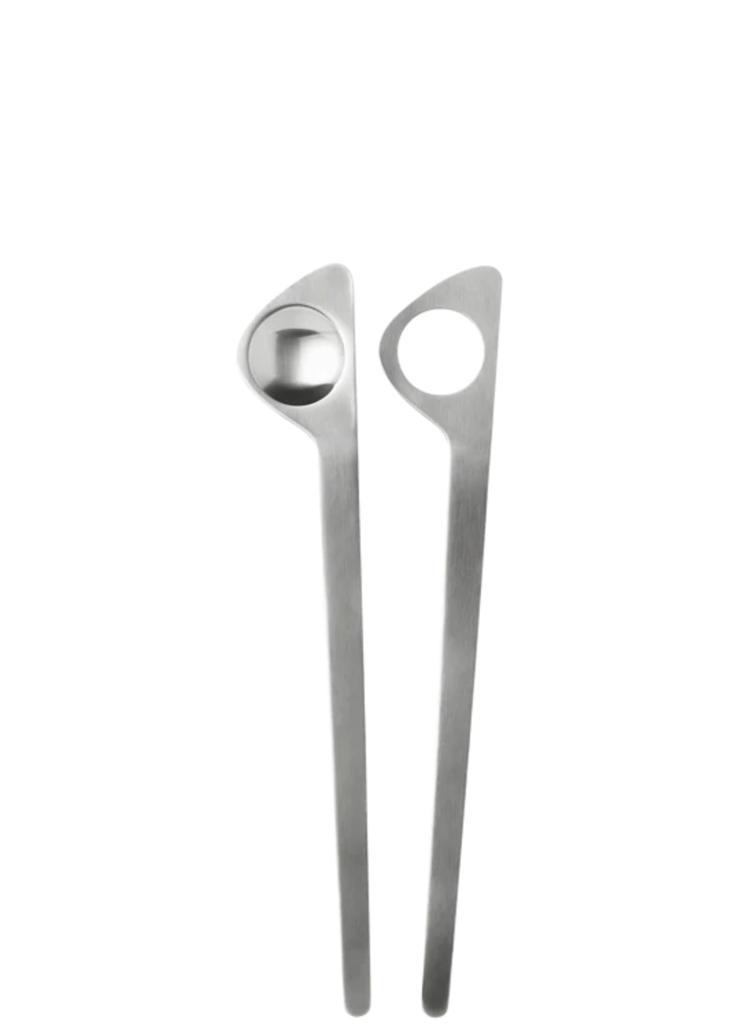 Pedestal - Salad Servers - Arne Jacobsen Salatbestik - Steel
