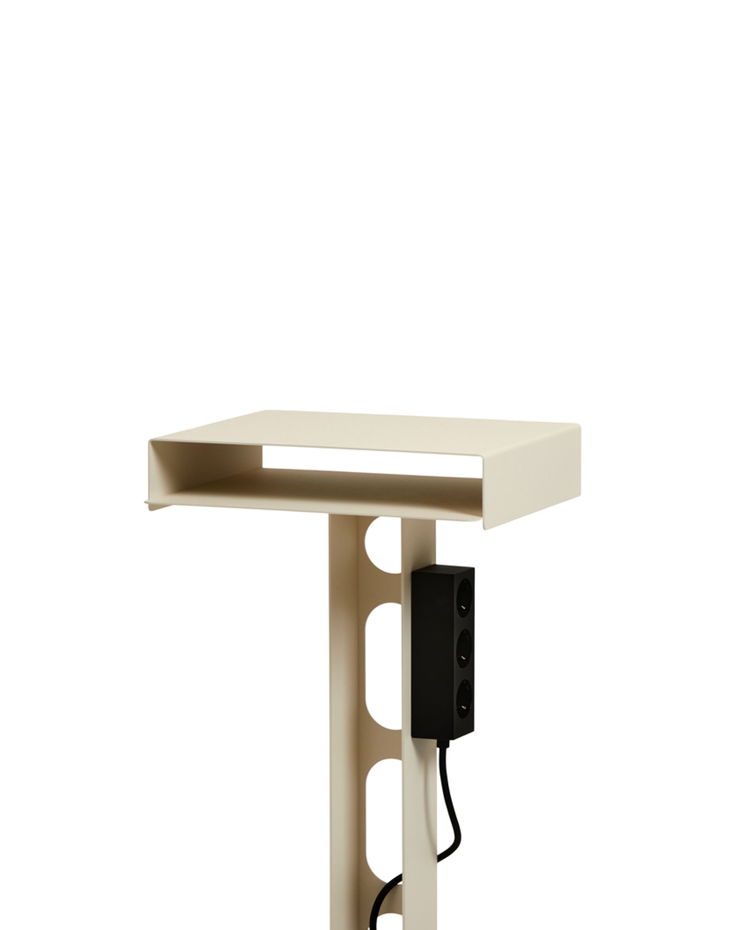 Pedestal - Side table - Sidekick Table - Pearl