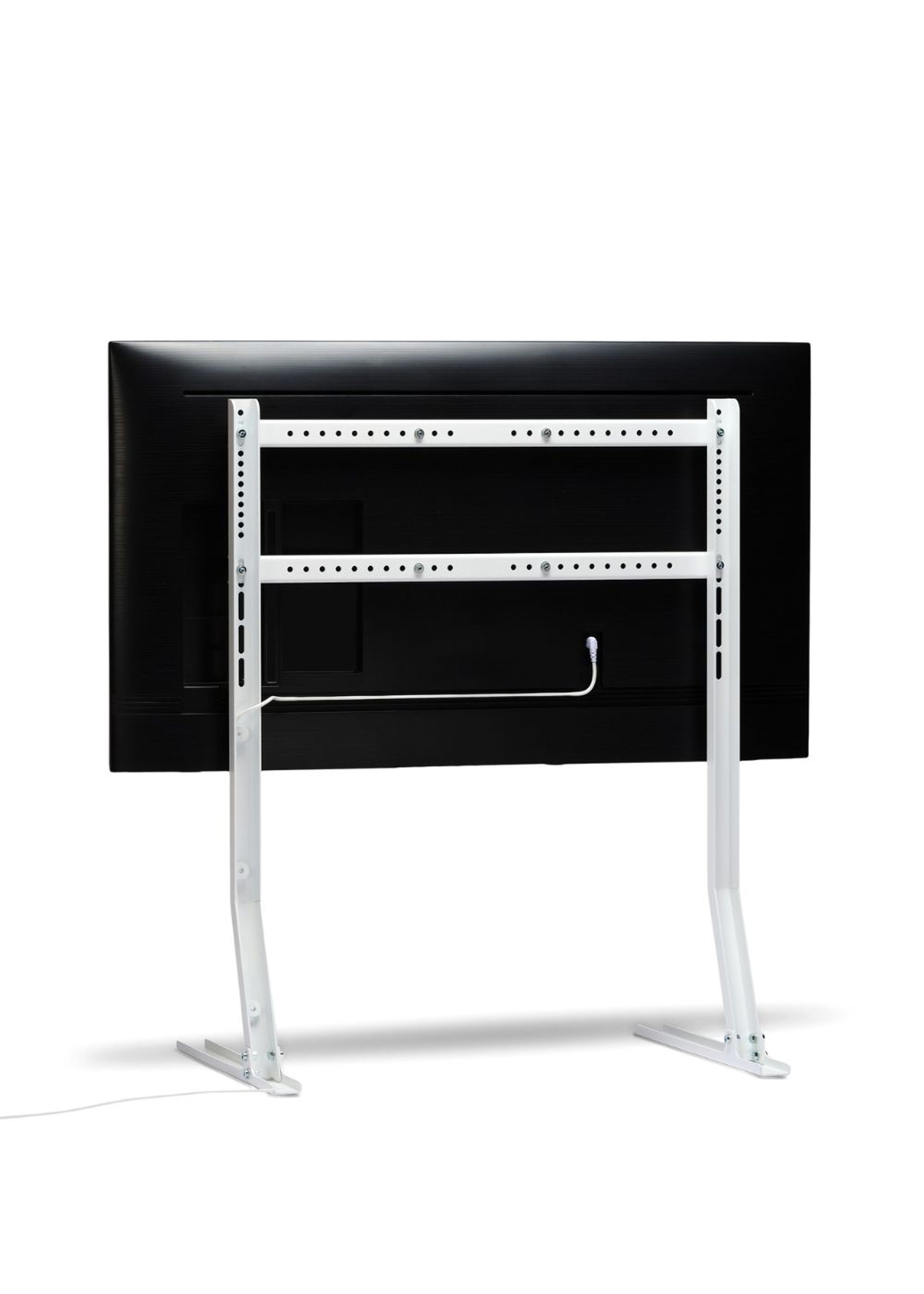 Pedestal - TV-Stander - Bendy Tall Stand - Snow