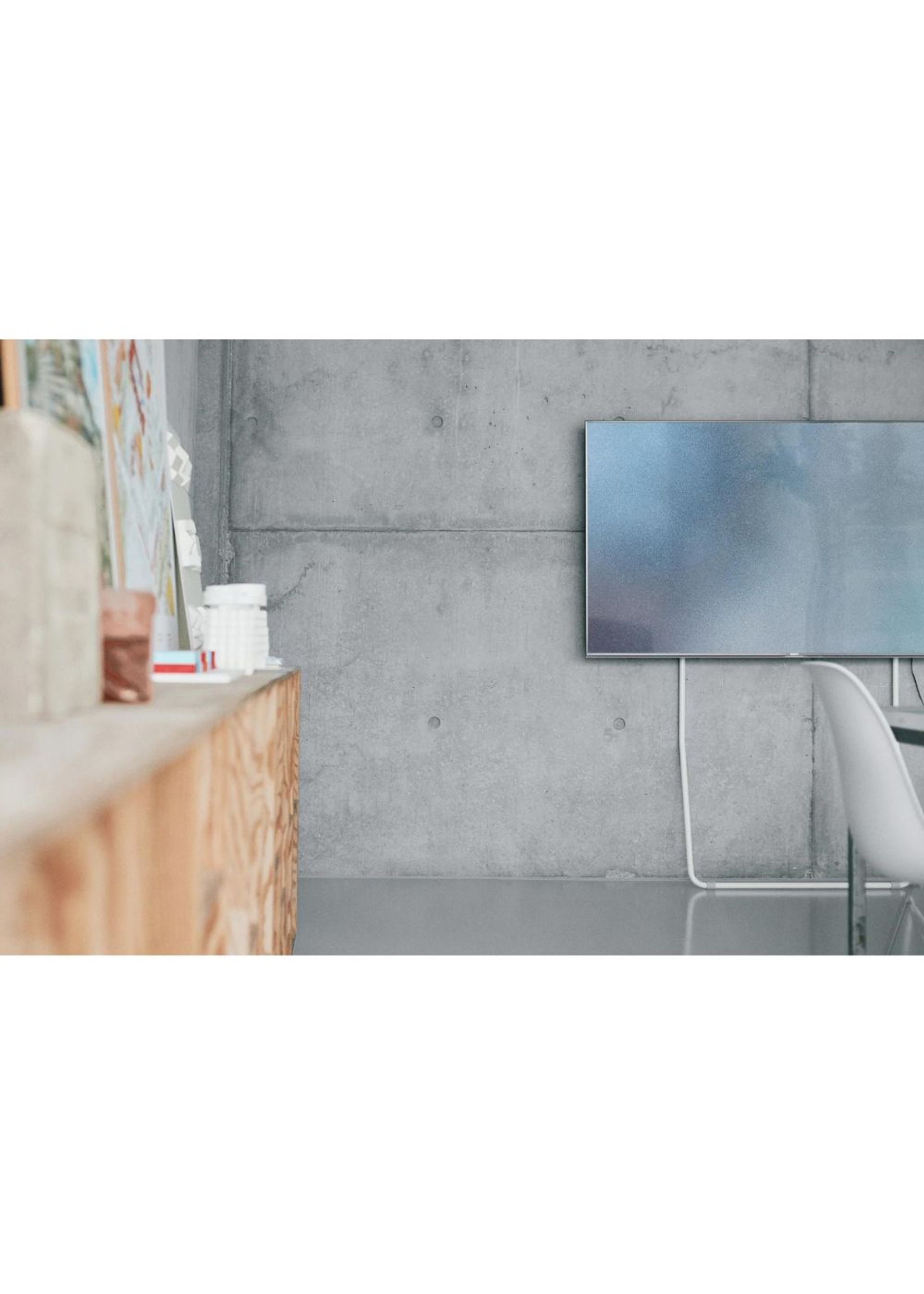 Pedestal - TV-Stander - Lean PRO - Pearl