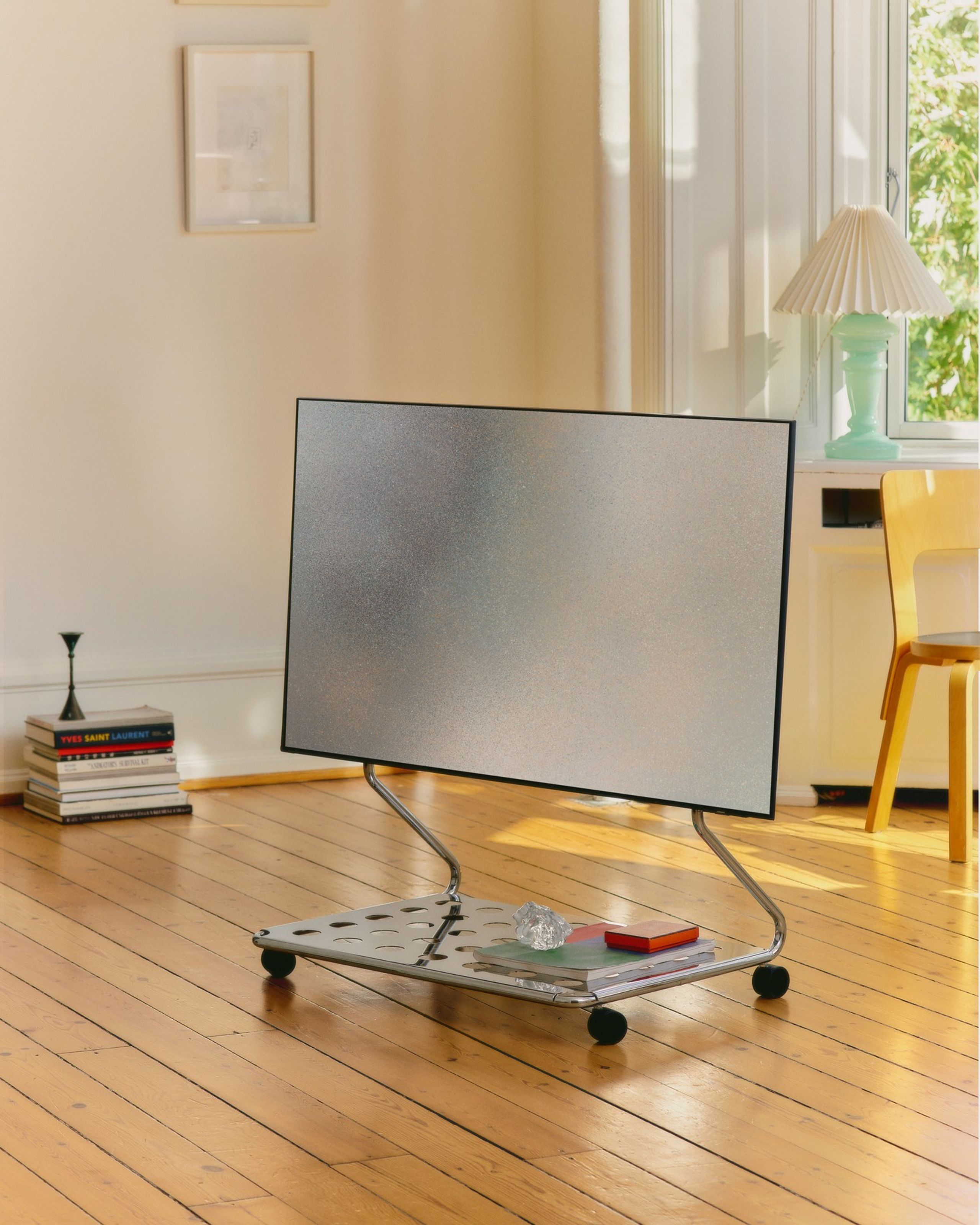 Pedestal - Meuble TV - Disco - Chrome