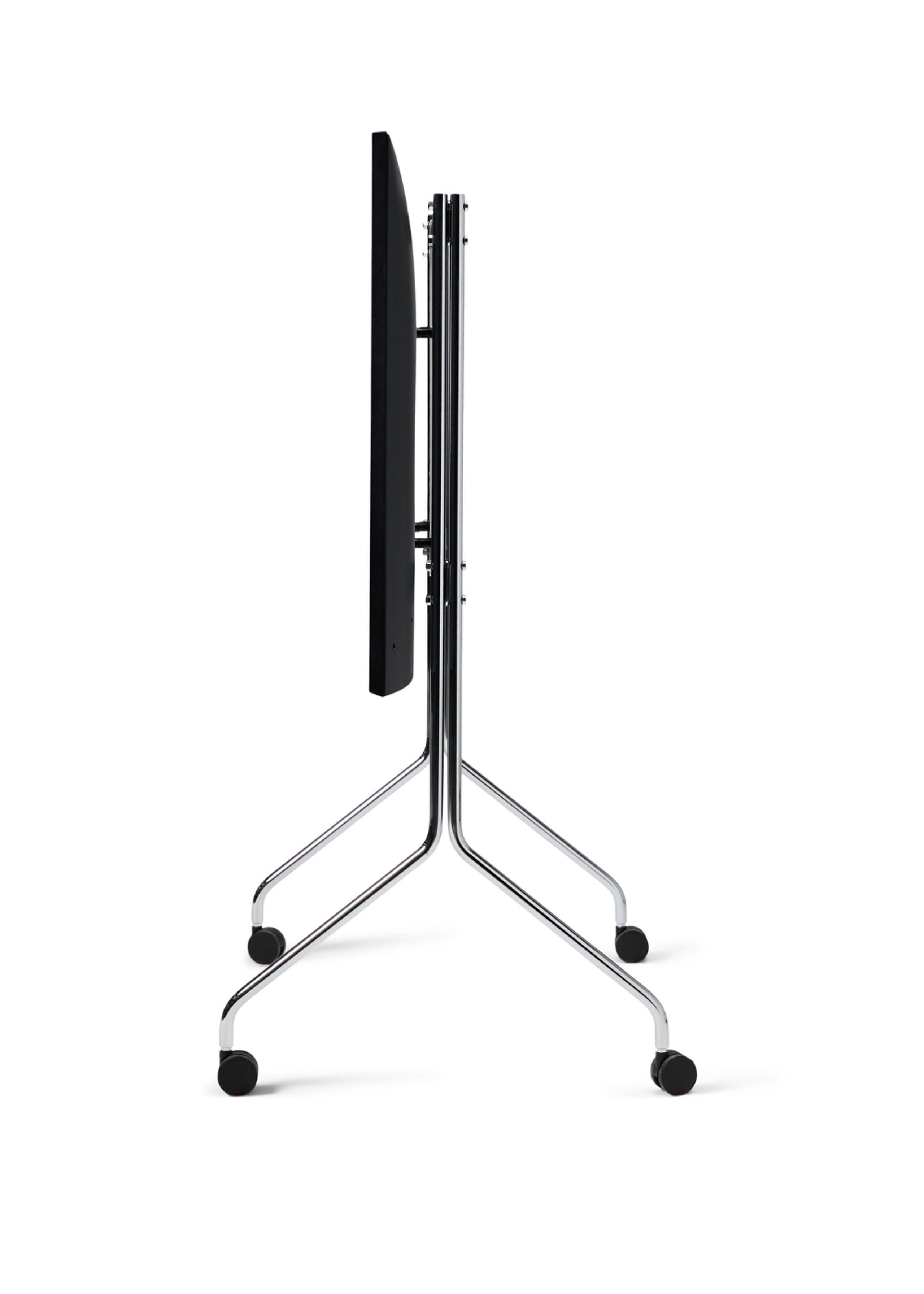 Pedestal - TV Stand - Moon Rollin Tall - Chrome