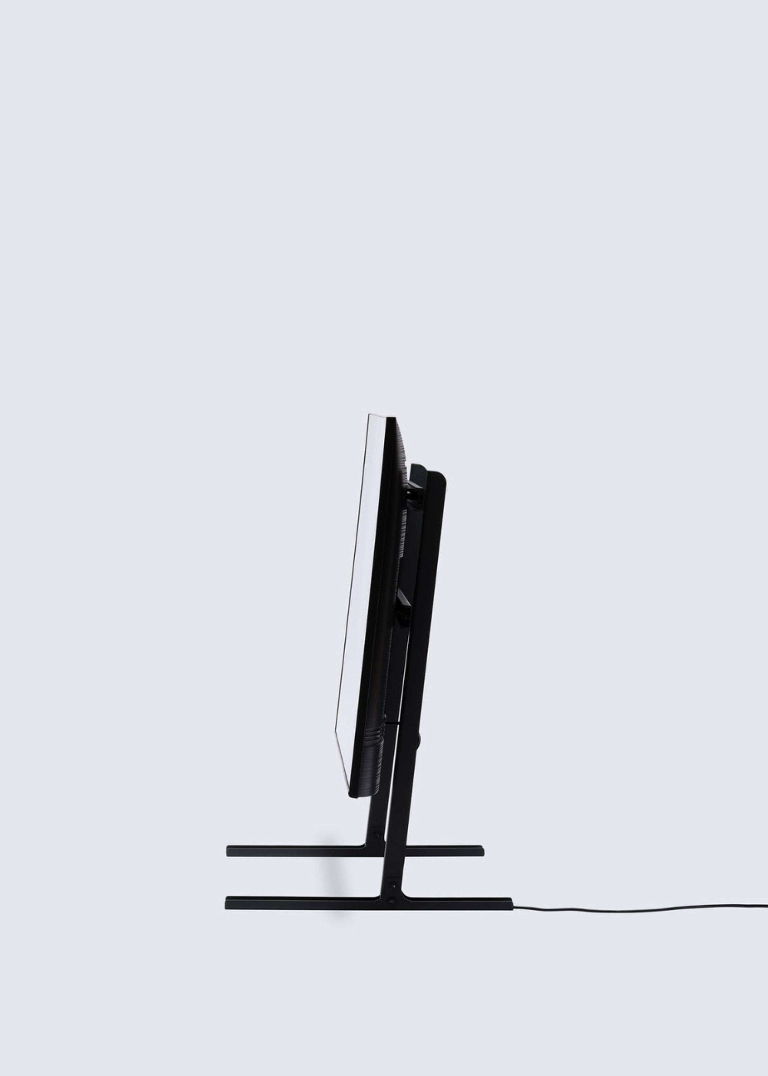 Pedestal - TV-Stander - Straight Tilted Stand - Charcoal