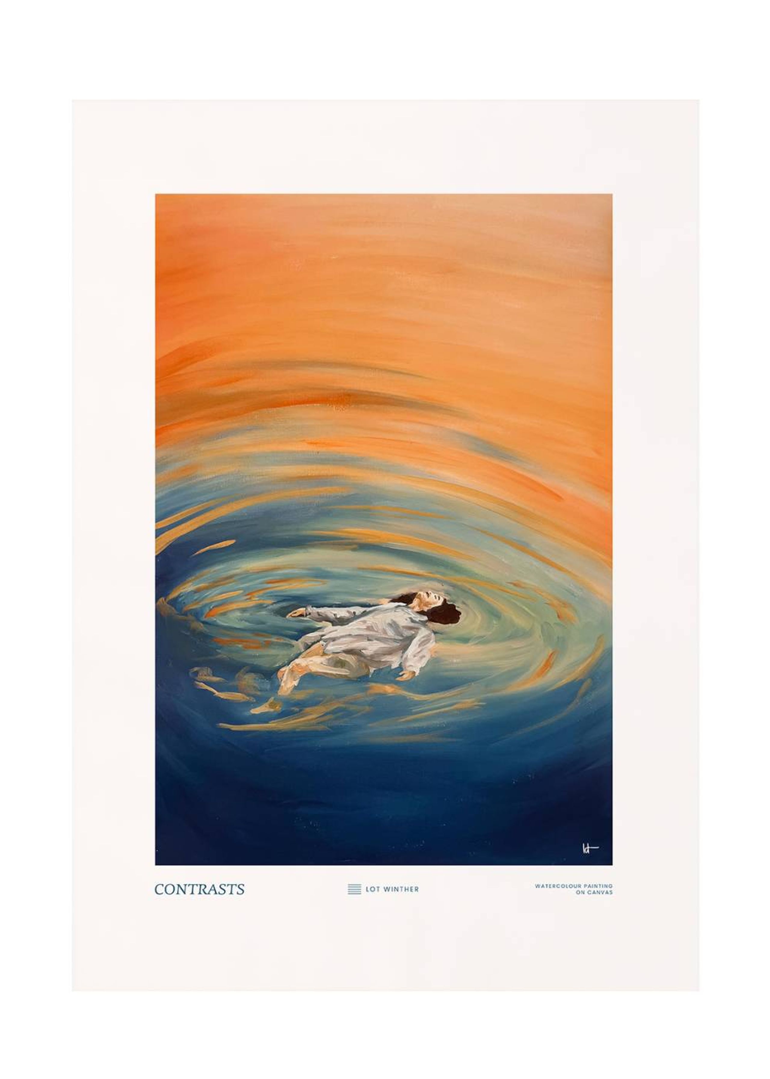 Peléton - Poster - Contrasts Poster - No Frame