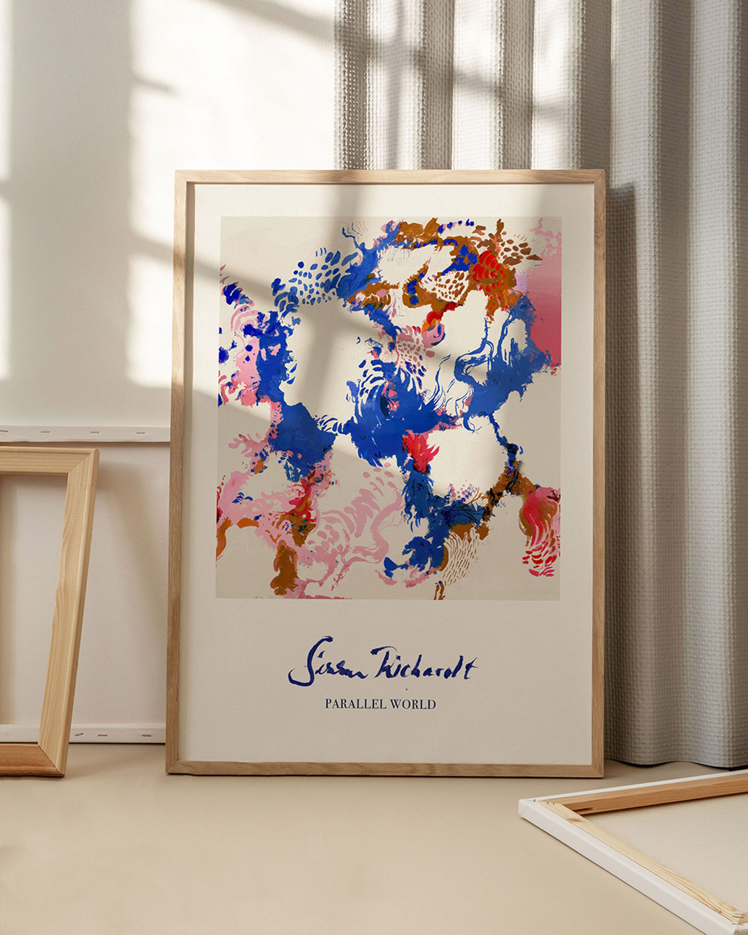 Peléton - Poster - Parallel World by Sissan Richardt - Parallel World