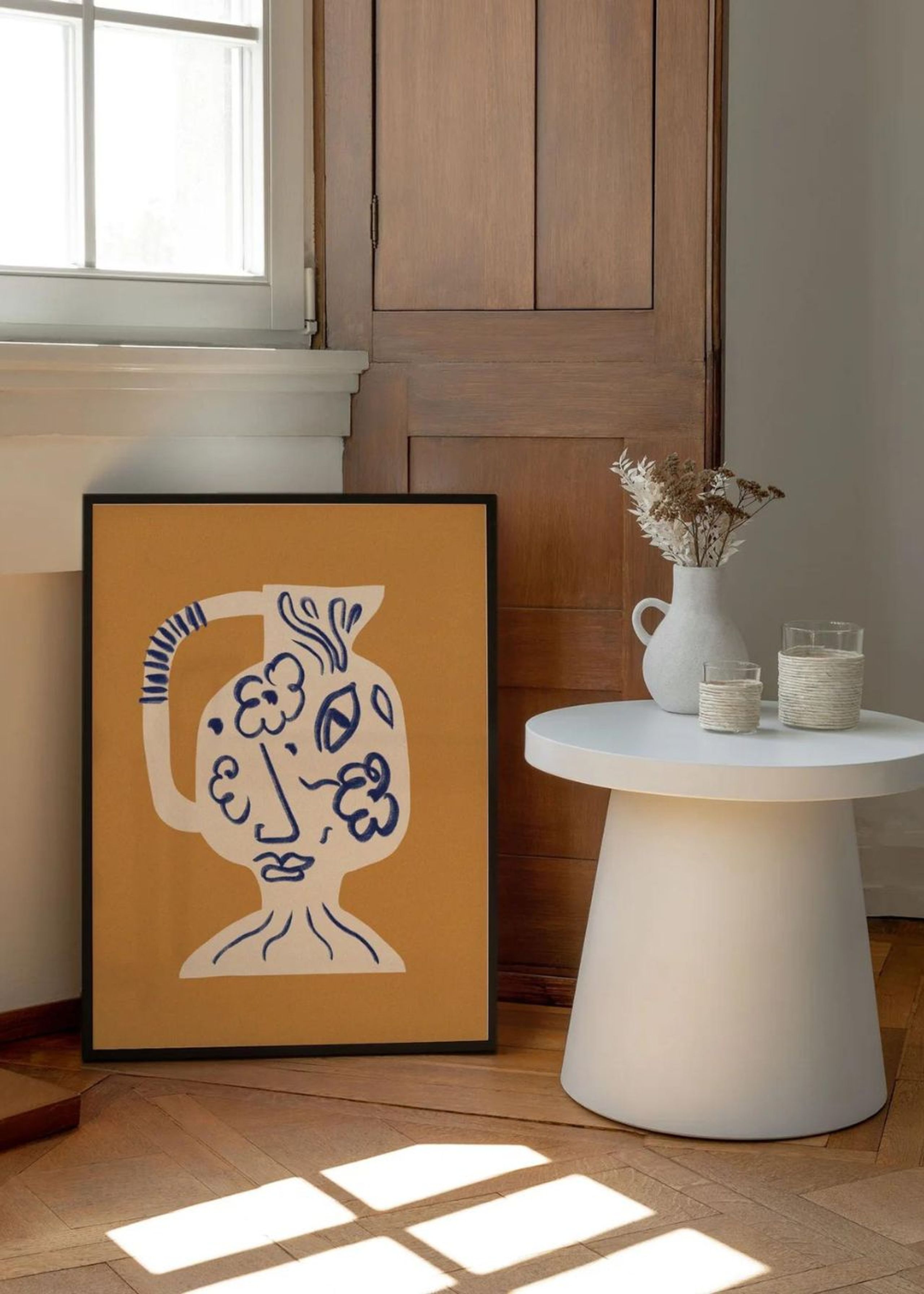 Peléton - Póster - Ceramic pitcher ocre - Ceramic pitcher ocre