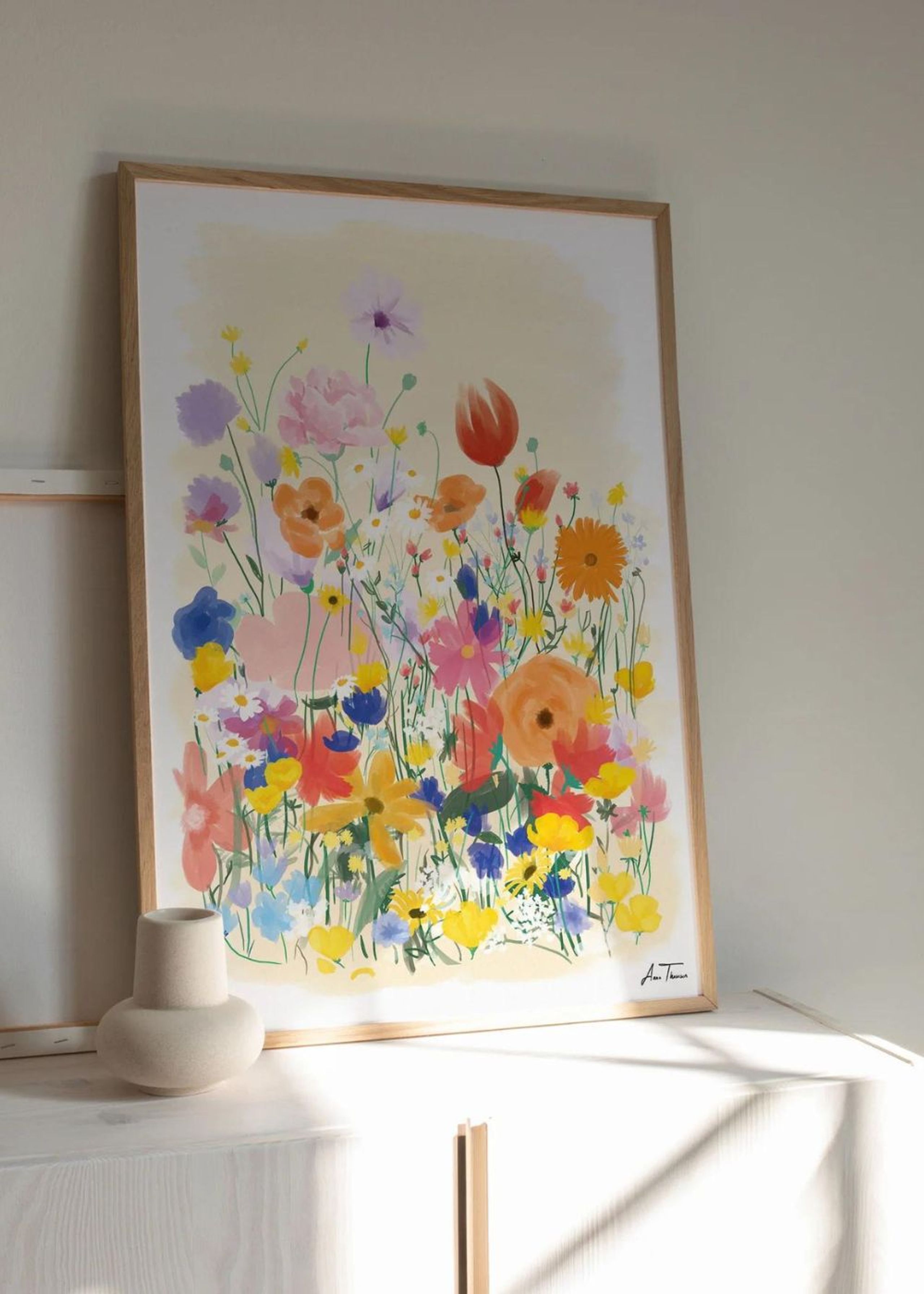 Peléton - Poster - Flower Field No 1 - Flower Field No 1