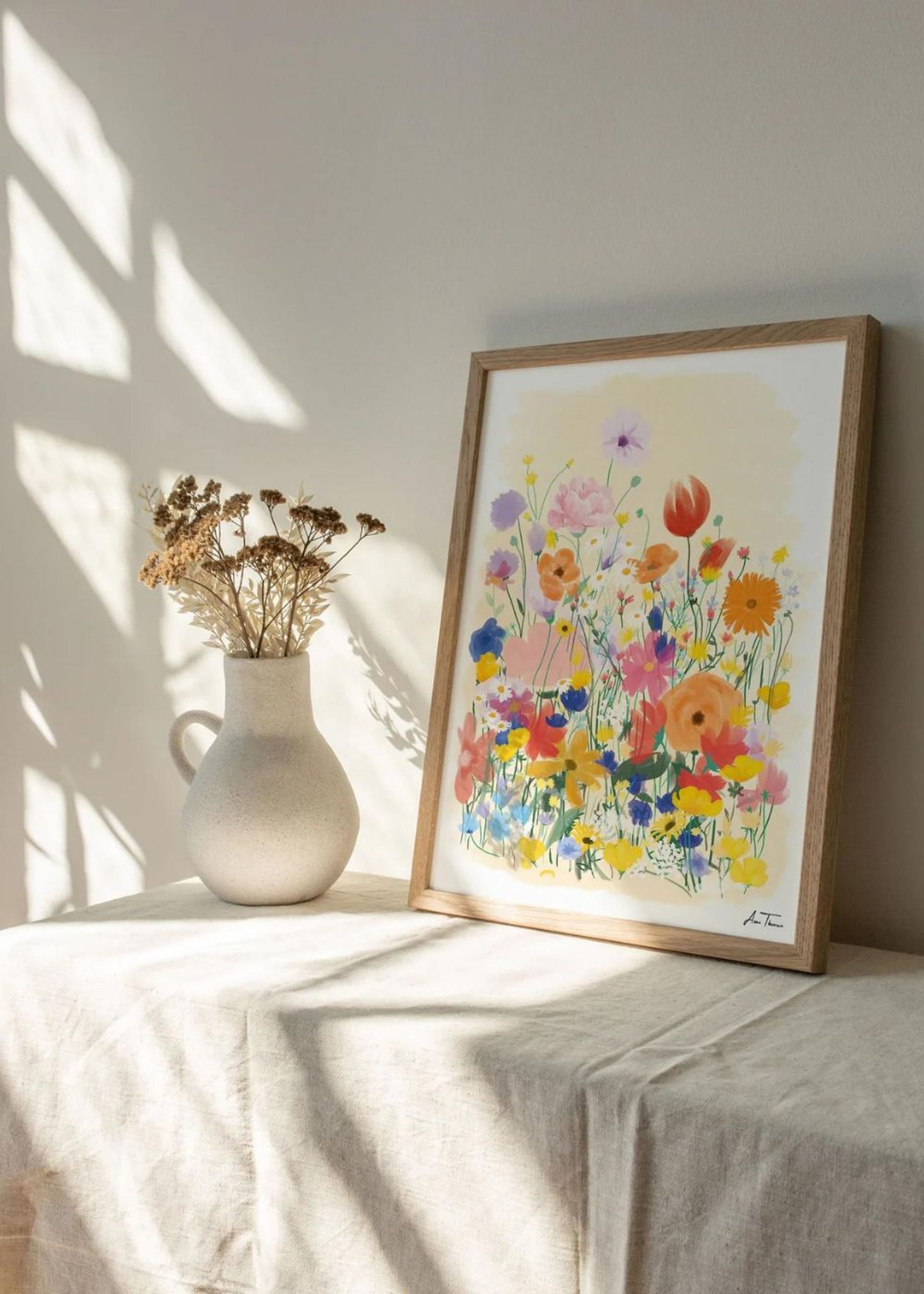 Peléton - Poster - Flower Field No 1 - Flower Field No 1