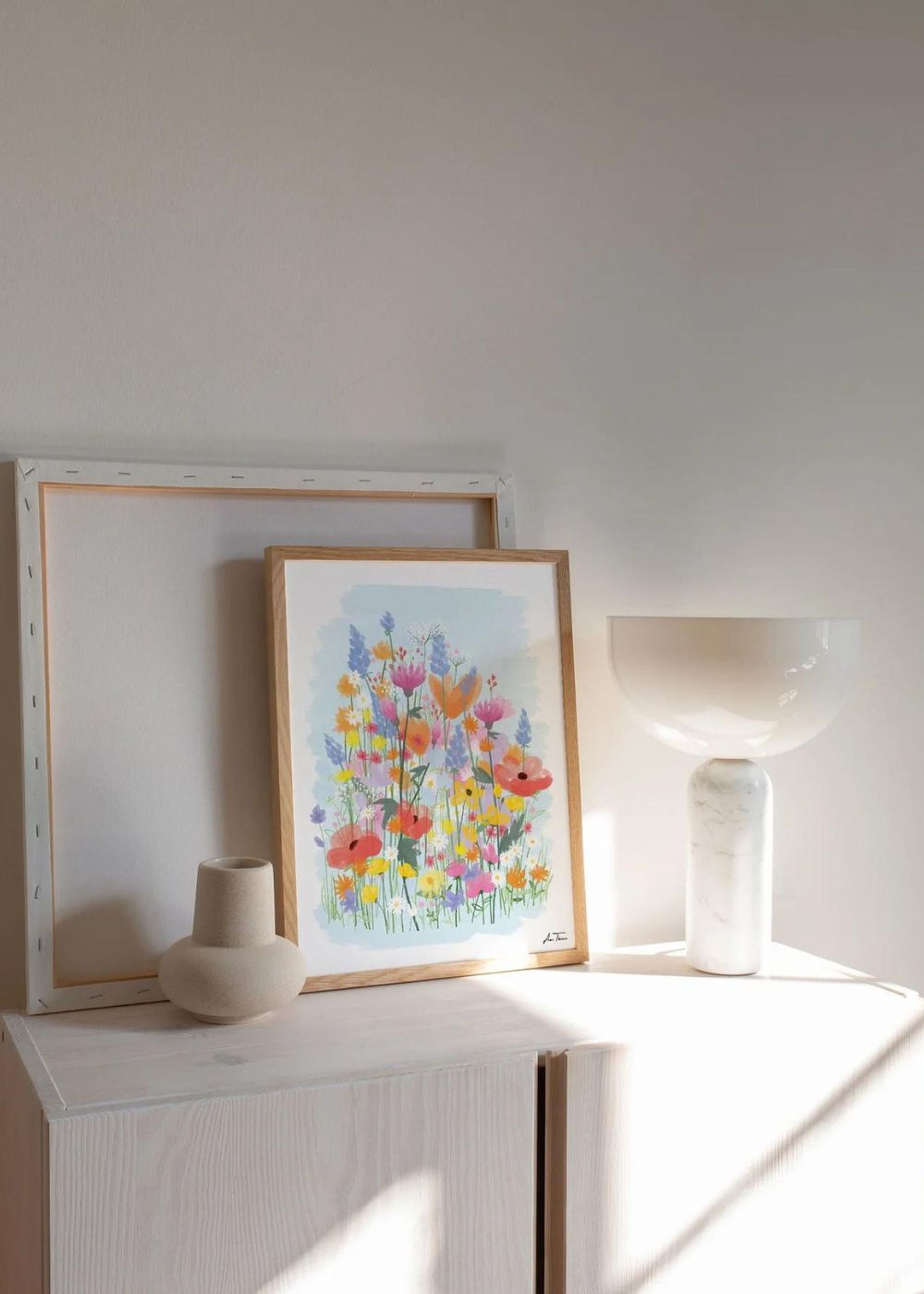 Peléton - Poster - Flower Field No 3 - Flower Field No 3