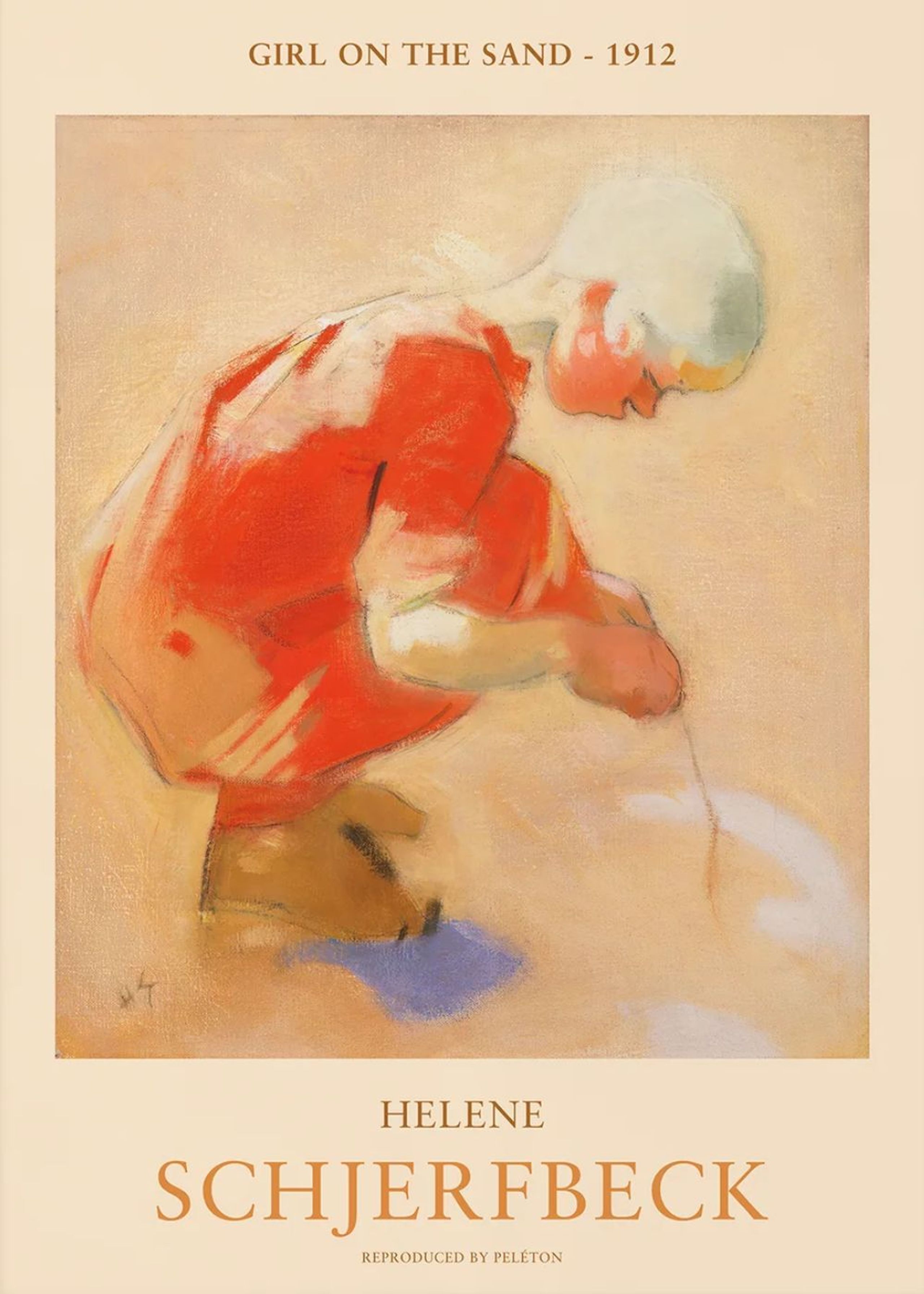 Peléton - Poster - Girl on the sand - Girl on the sand