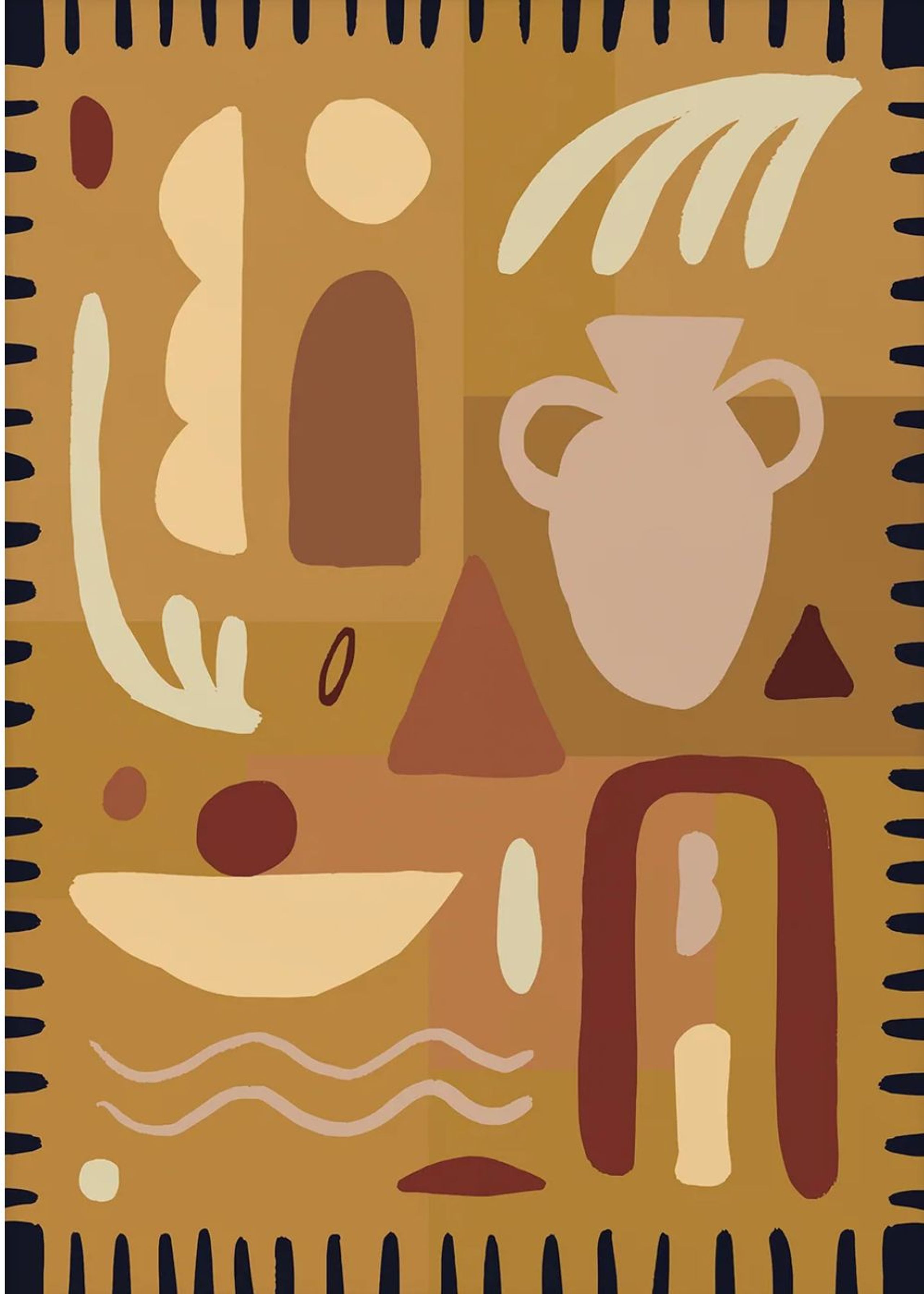 Peléton - Poster - Mediterranean lunch - Mediterranean lunch