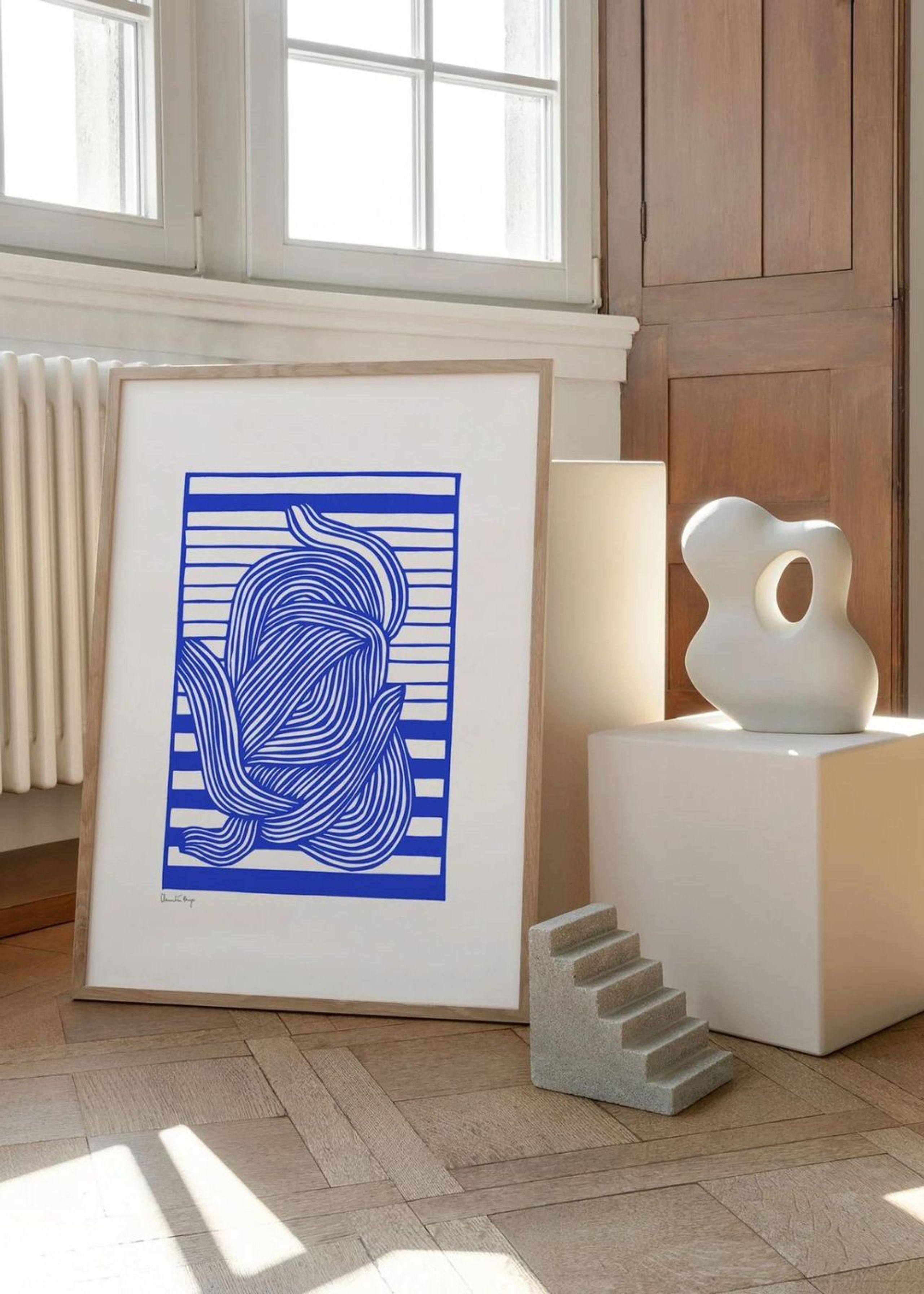 Peléton - Póster - Papercut 06 - Deep ocean - Deep ocean