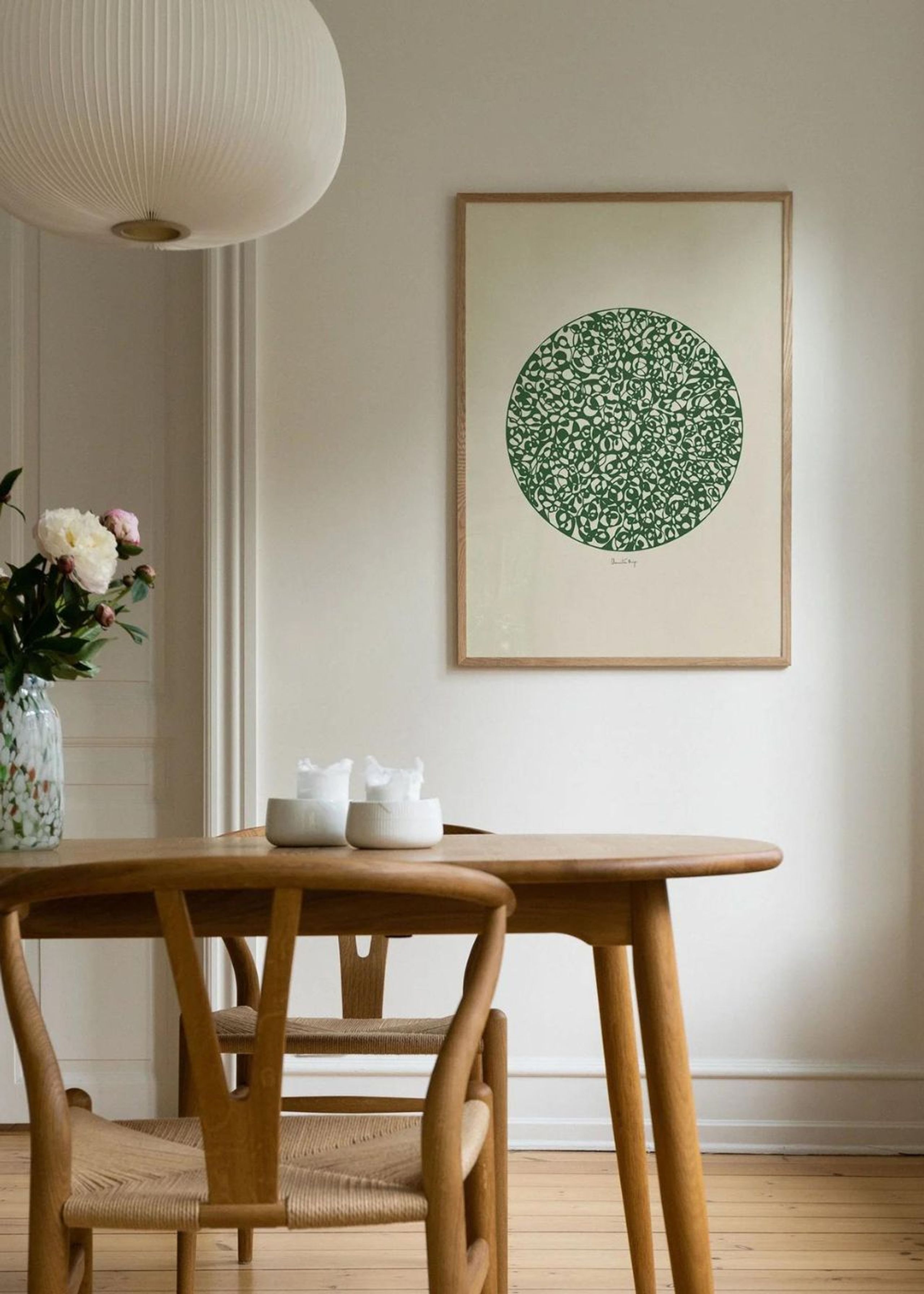 Peléton - Poster - Papercut 10 - Moss Green - Moss Green