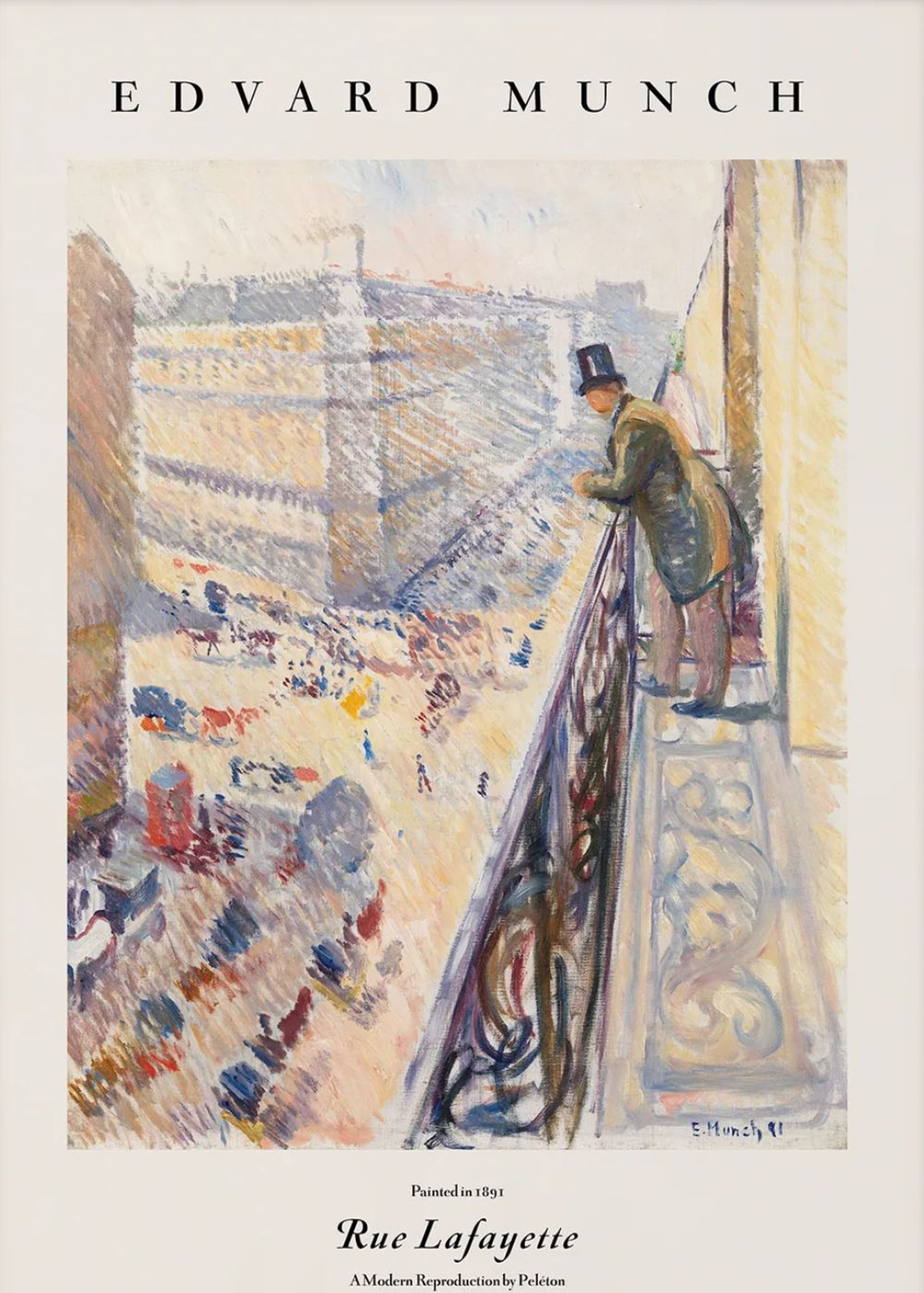 Peléton - Poster - Rue Lafayette - Rue Lafayette