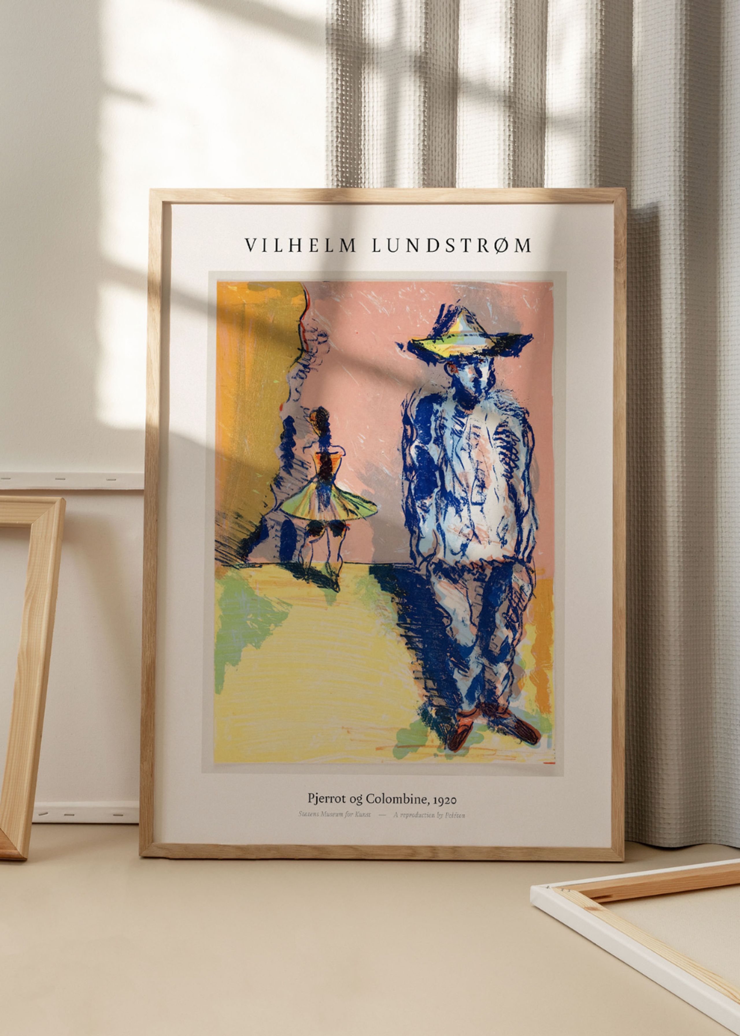 Peléton - Poster - Pjerrot og Colombine Poster - No Frame