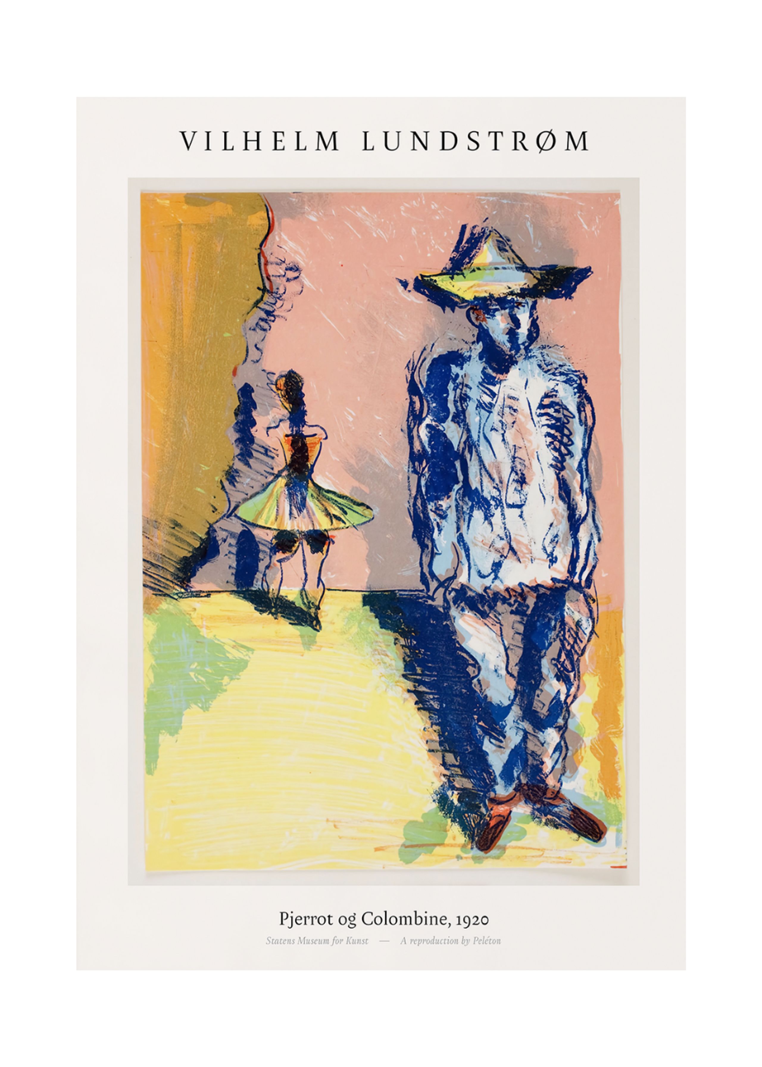 Peléton - Poster - Pjerrot og Colombine Poster - No Frame