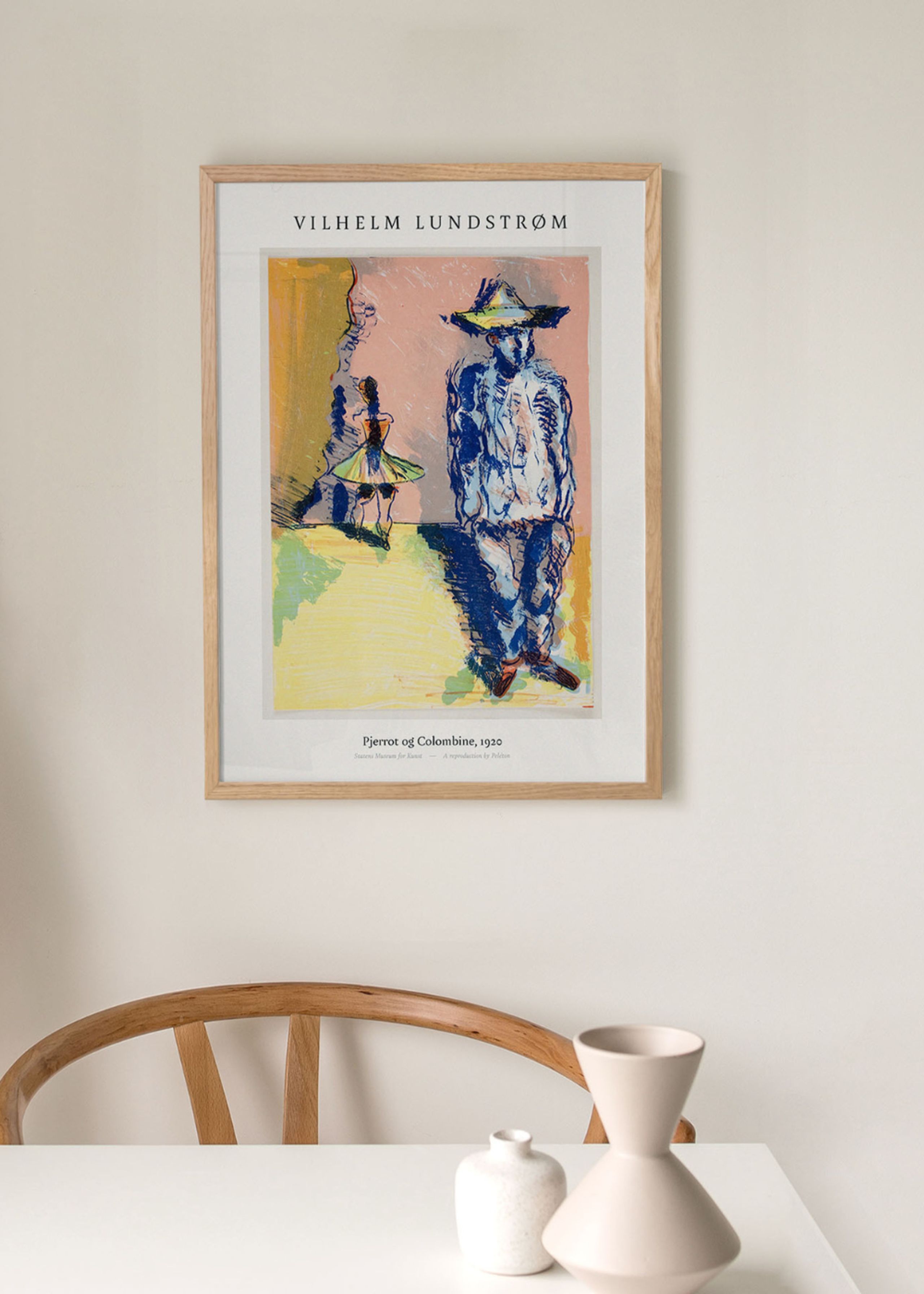 Peléton - Poster - Pjerrot og Colombine Poster - No Frame