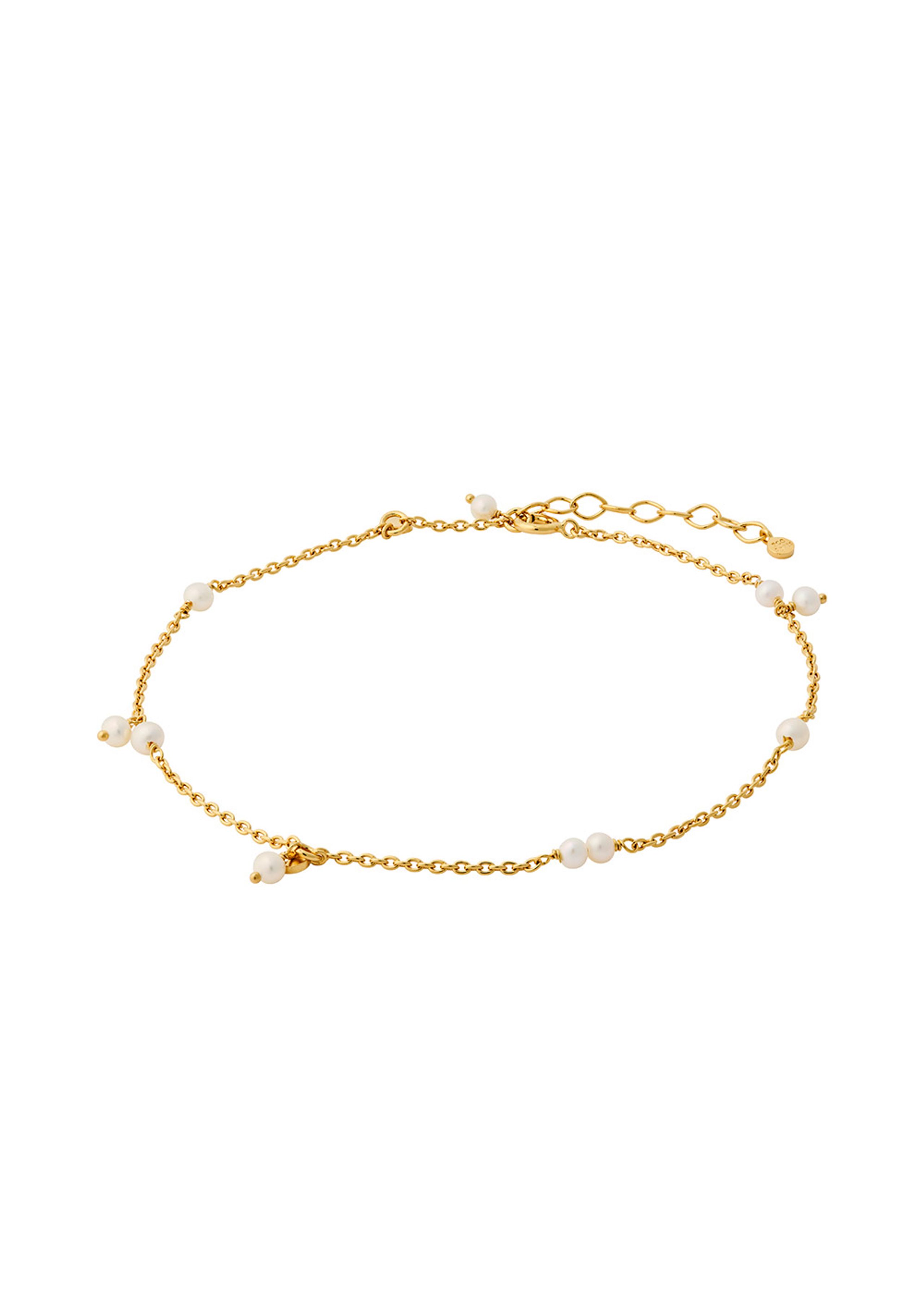 Pernille Corydon - Náramok na členky - Ocean Pearl Anklet - Gold