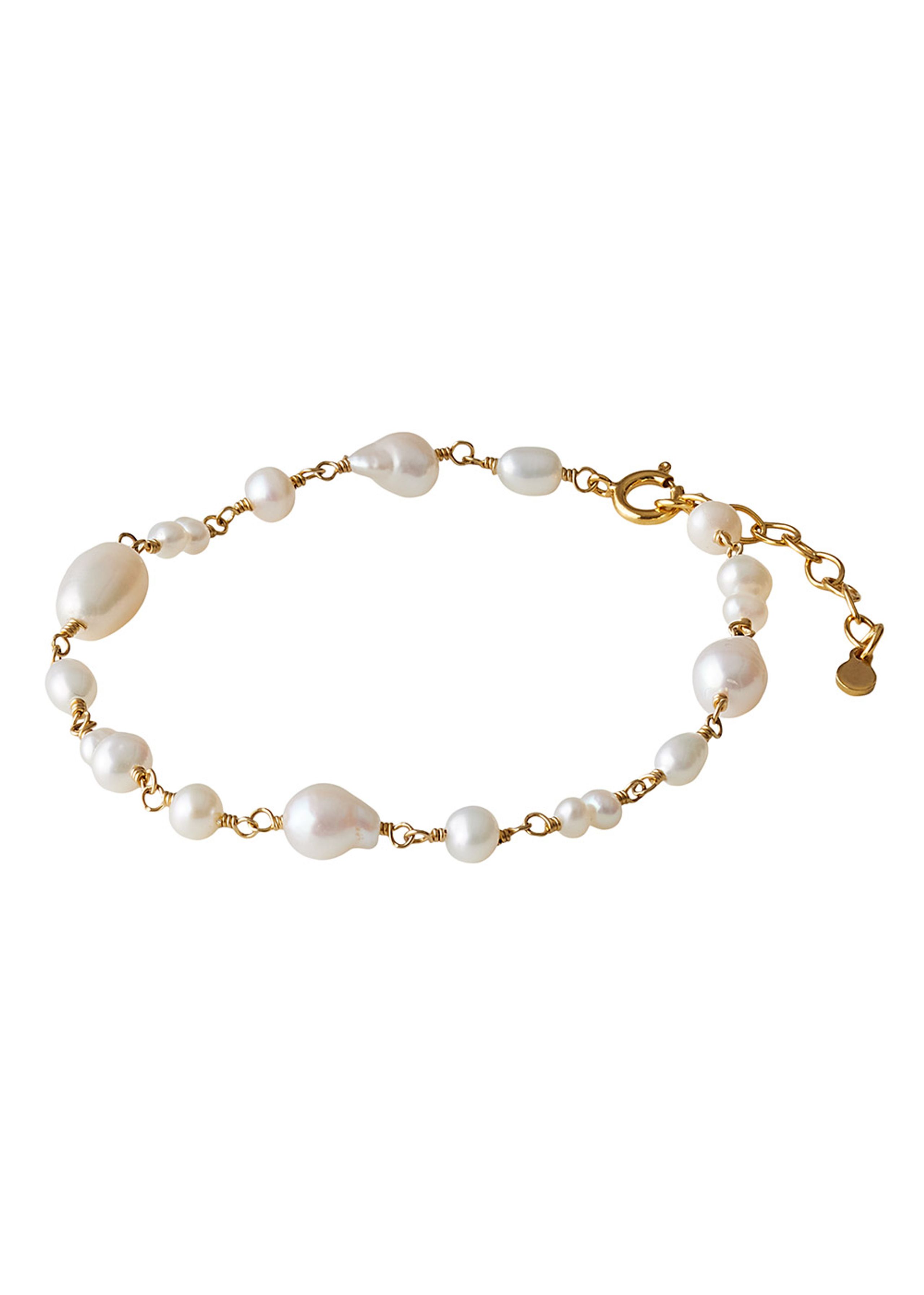 Pernille Corydon - Pulseras - White Dreams Bracelet - Gold
