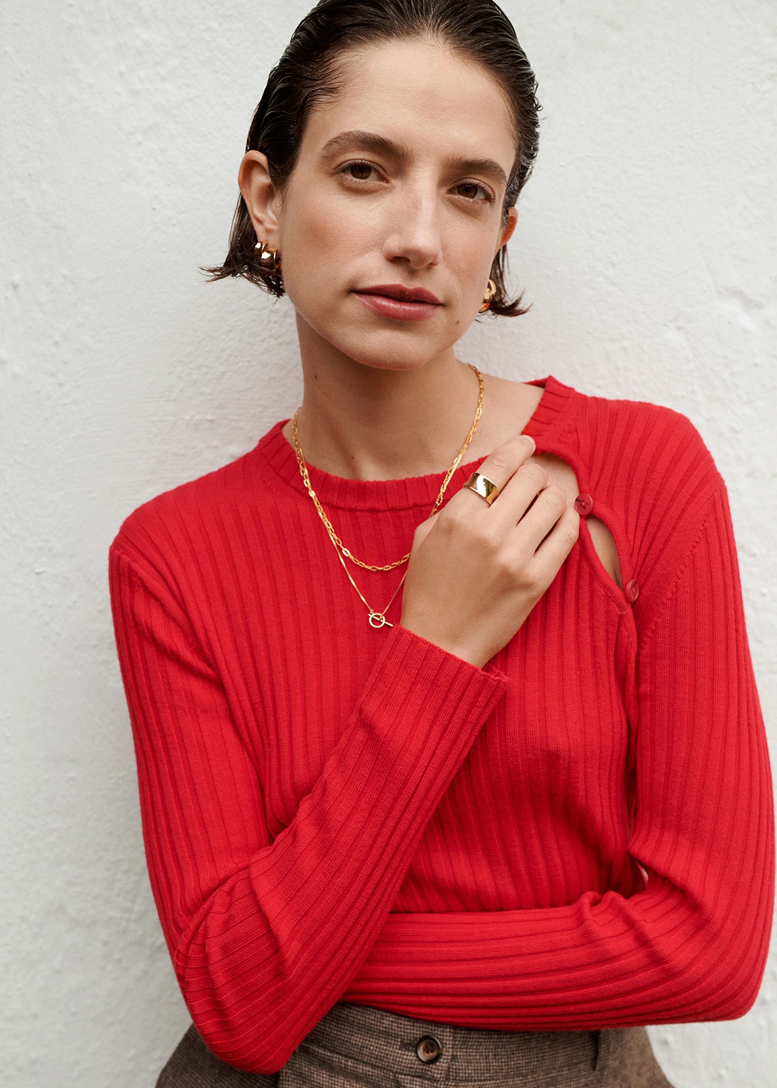 Pernille Corydon - Necklace - Hope Necklace - Gold Plated Brass