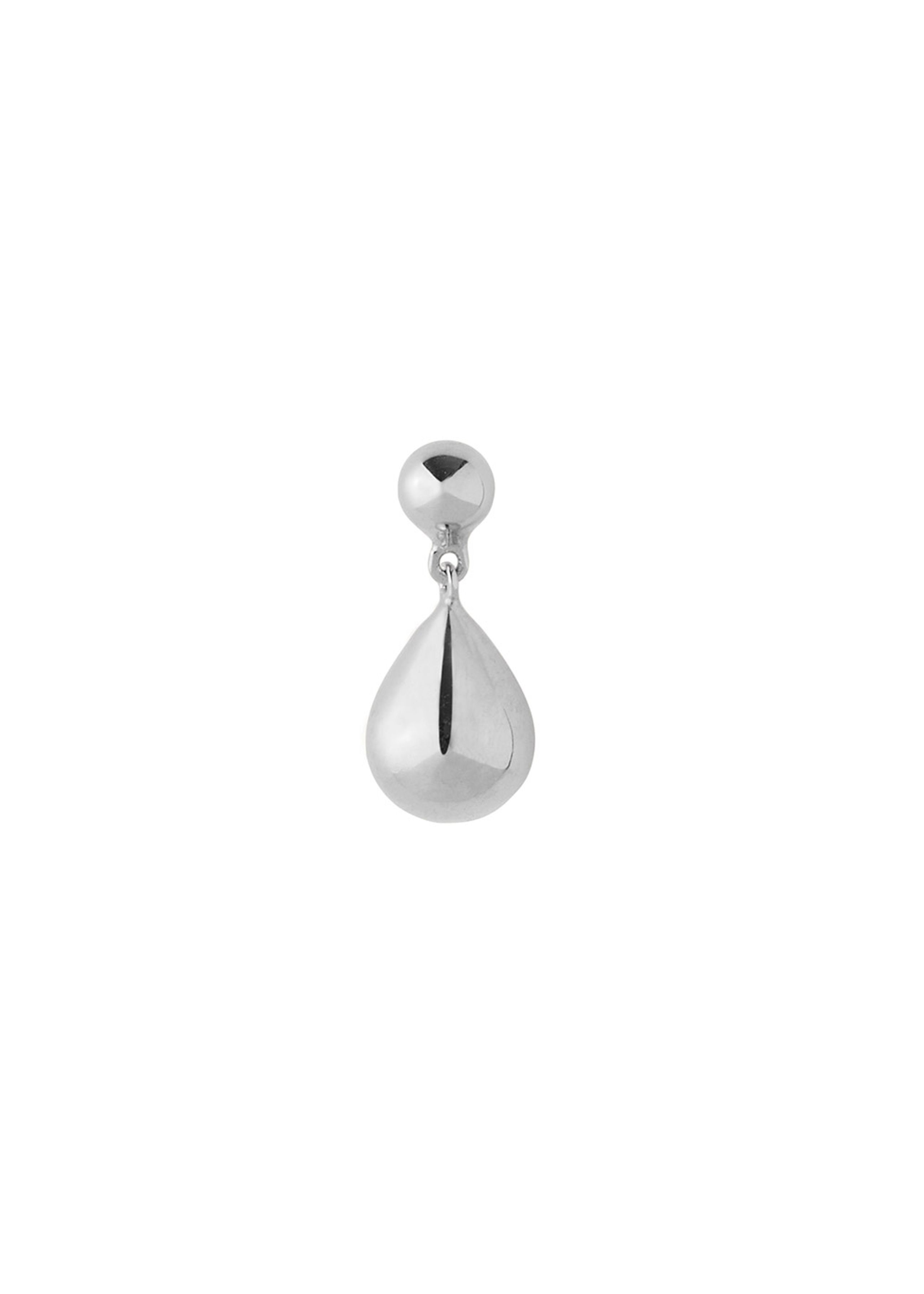 Pernille Corydon - Brinco - Driplet Earring - Silver