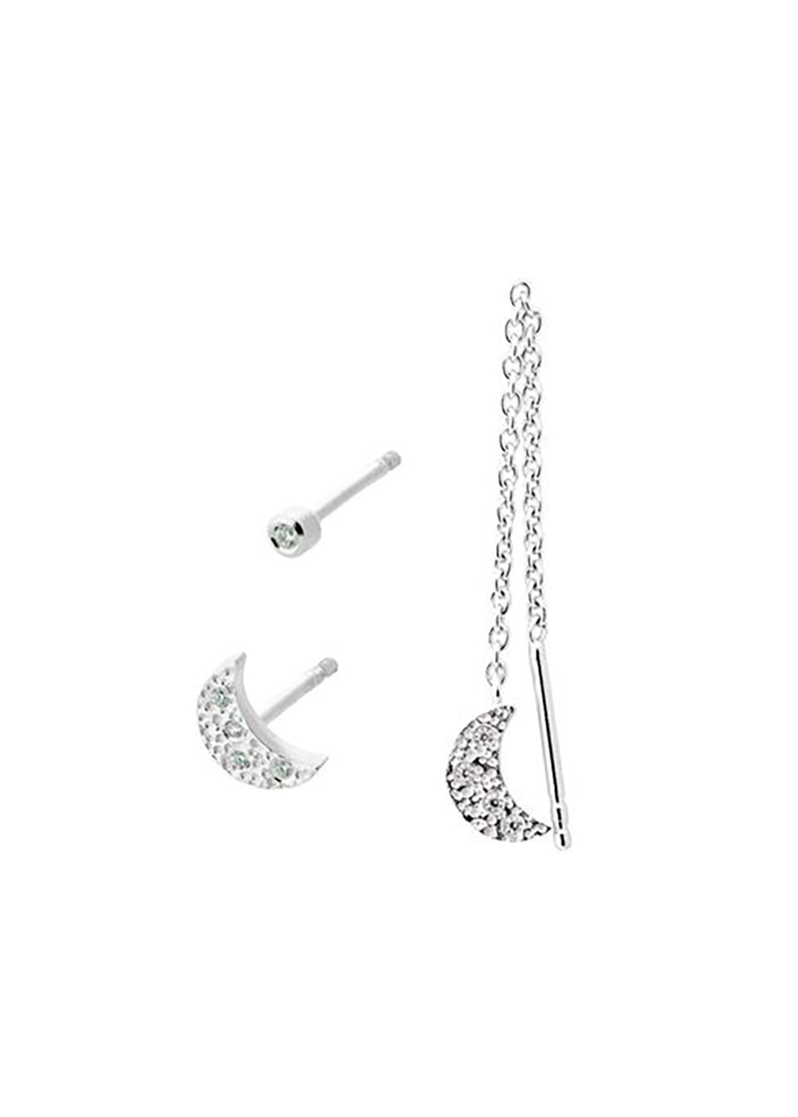 Pernille Corydon - Øreringe - Moonlight Earring Box - Silver