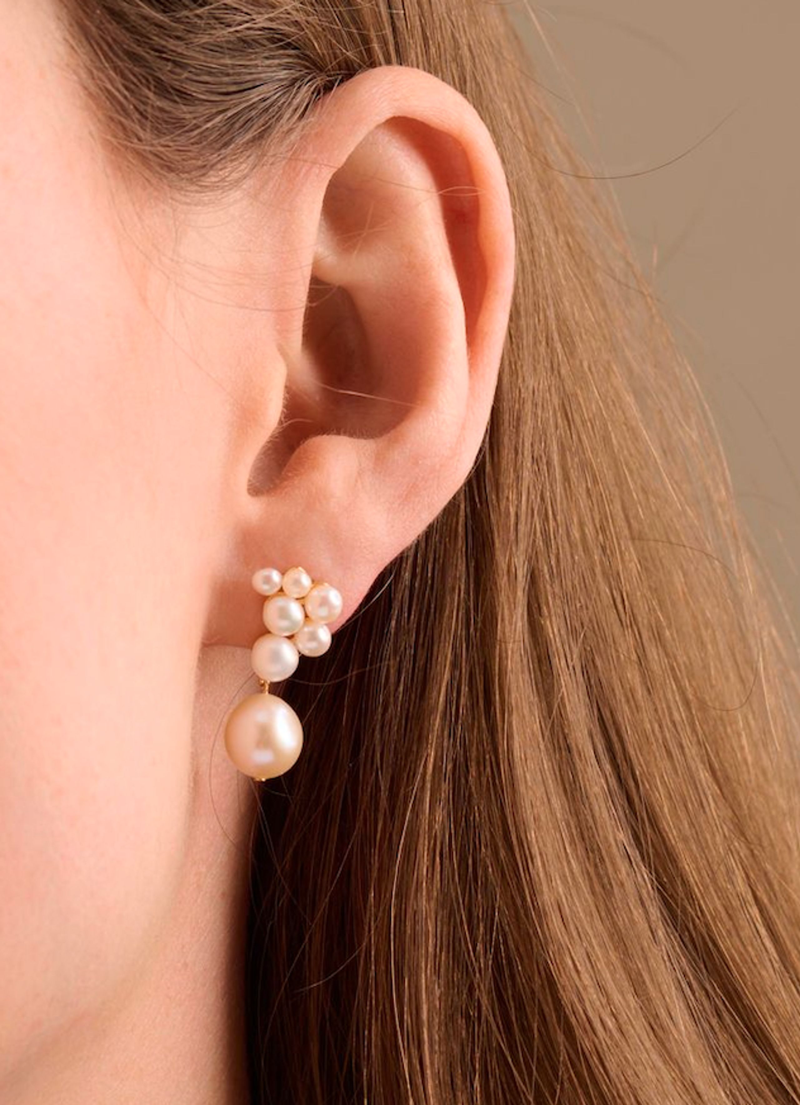 Pernille Corydon - Earrings - Ocean Treasure Earsticks - Gold