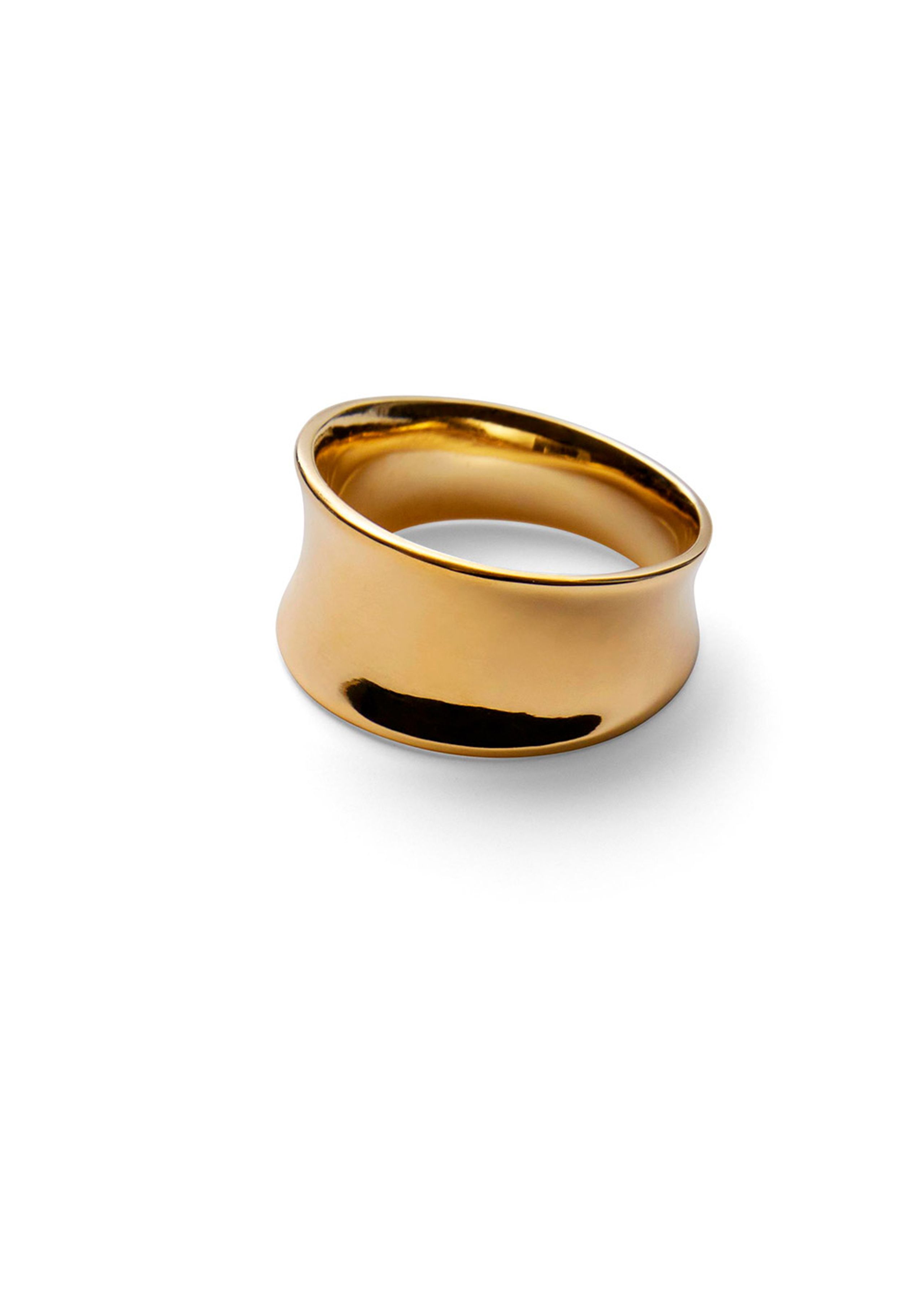 Pernille Corydon - Ring - Reflection Ring - Gold Plated Brass