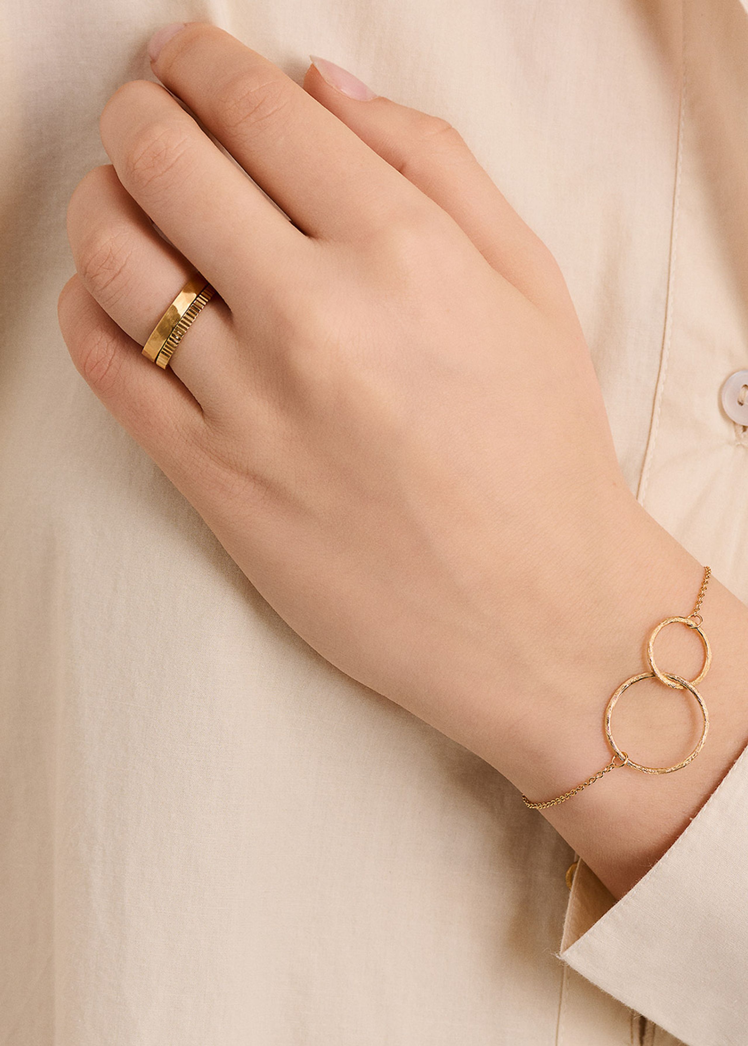 Pernille Corydon - Ring - Sea Reflection Ring - Gold
