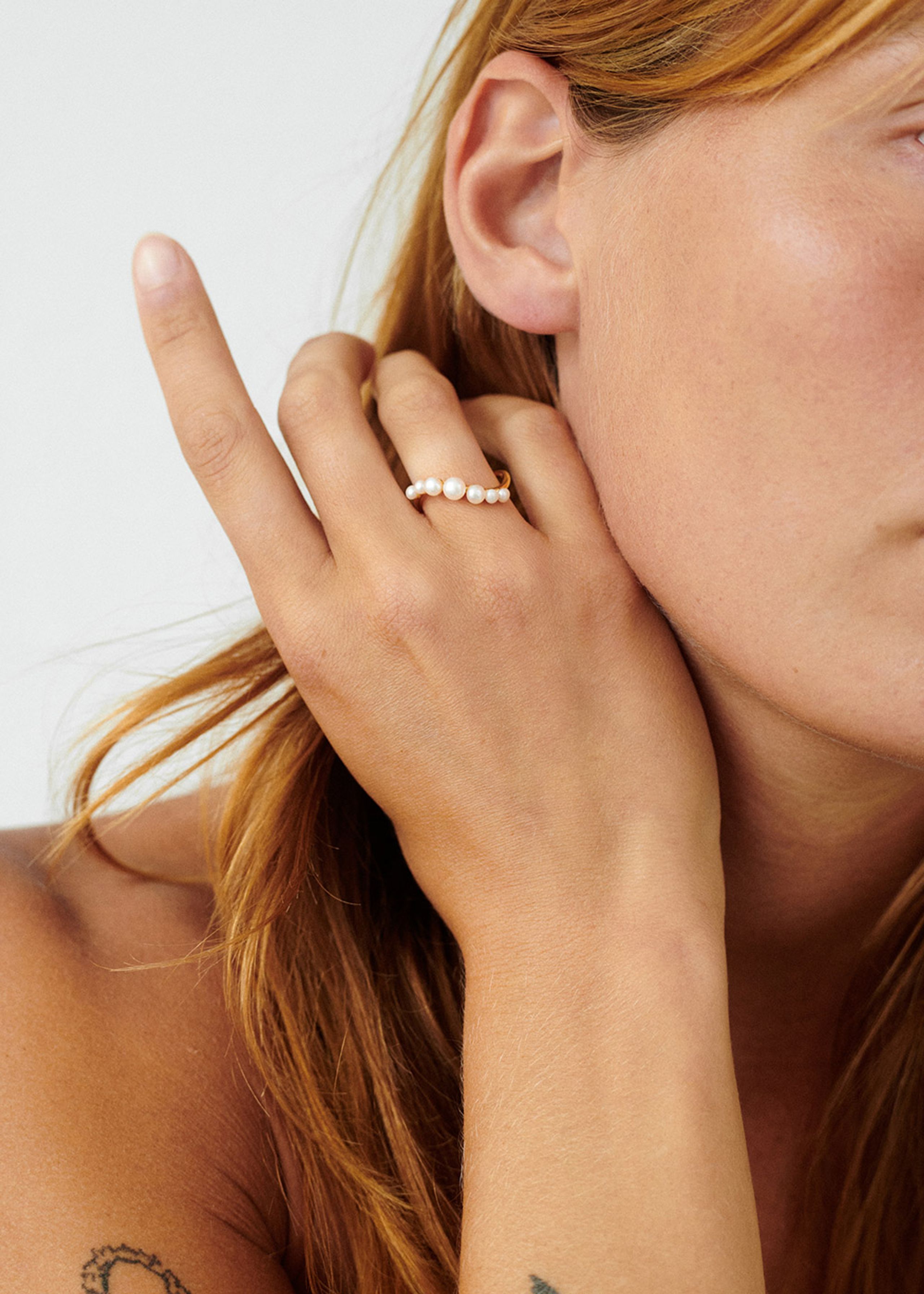 Pernille Corydon - Ligue para - Sea Treasure Ring - Gold