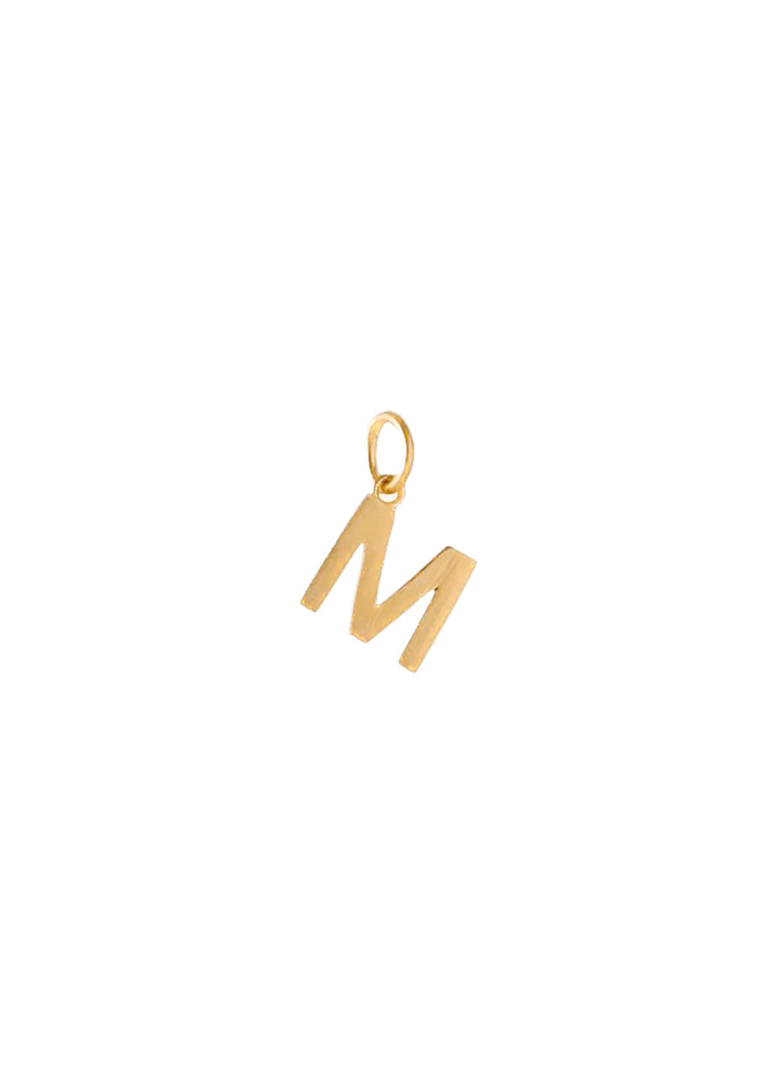 Pernille Corydon - Wisiorek - Love Letter Pendant - Gold plated - M