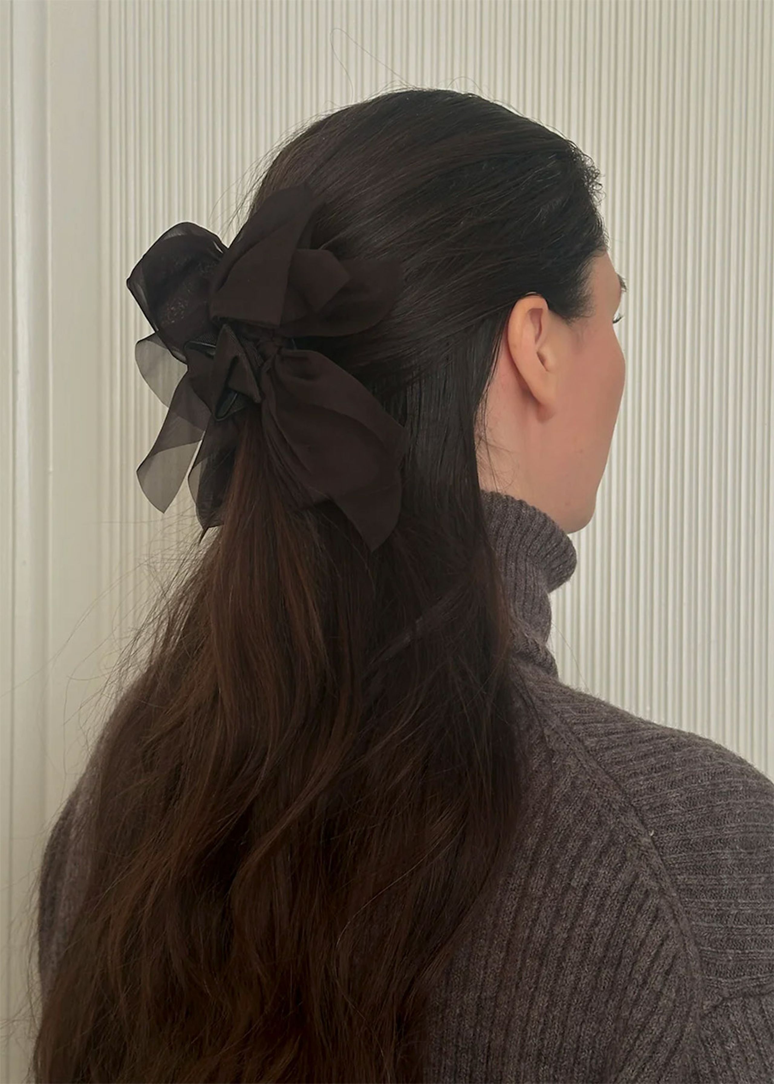 Pico - Hair Claw - Bow Claw - Chocolate