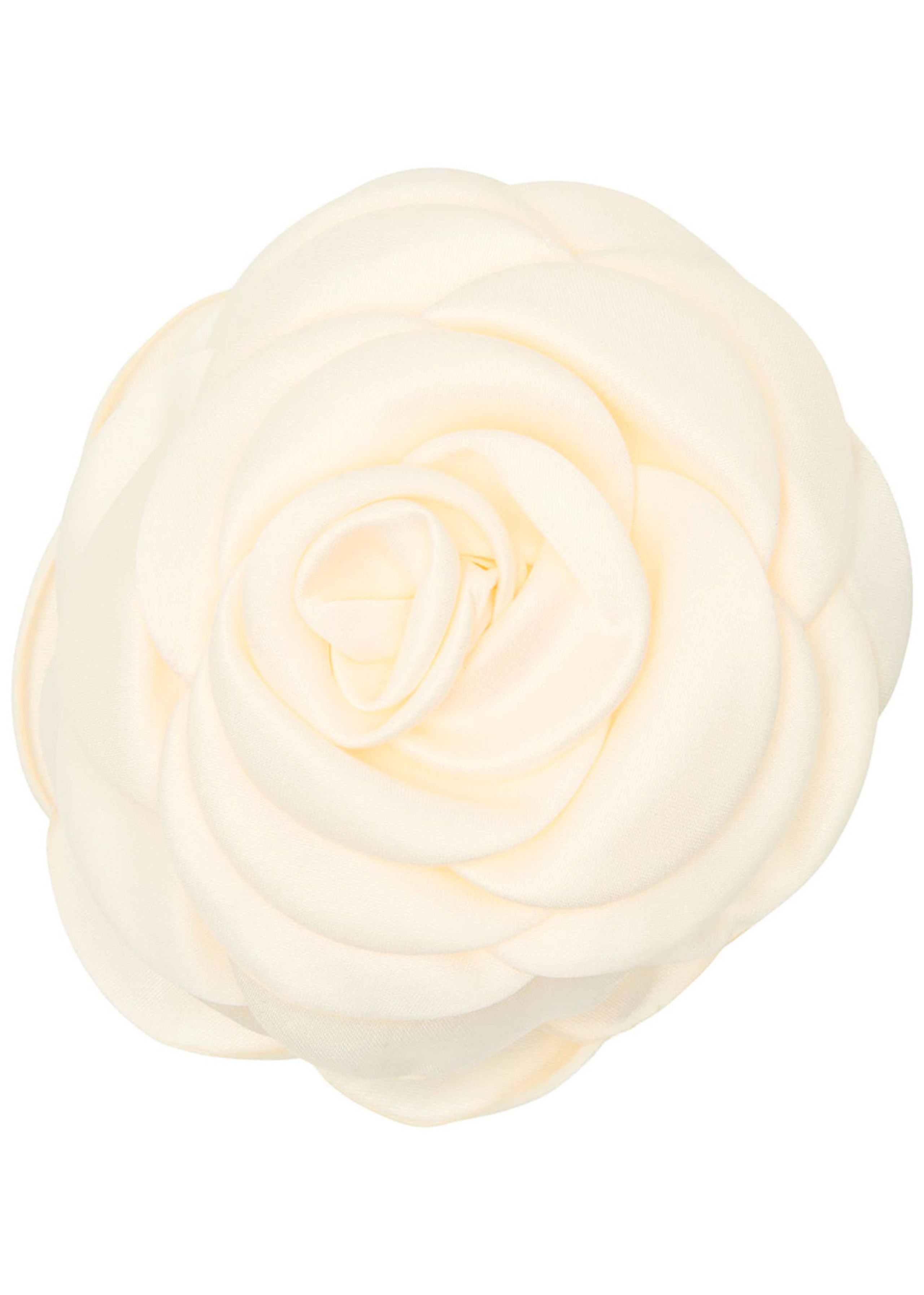 Pico - Haarklammer - Giant Satin Rose Claw - Ivory