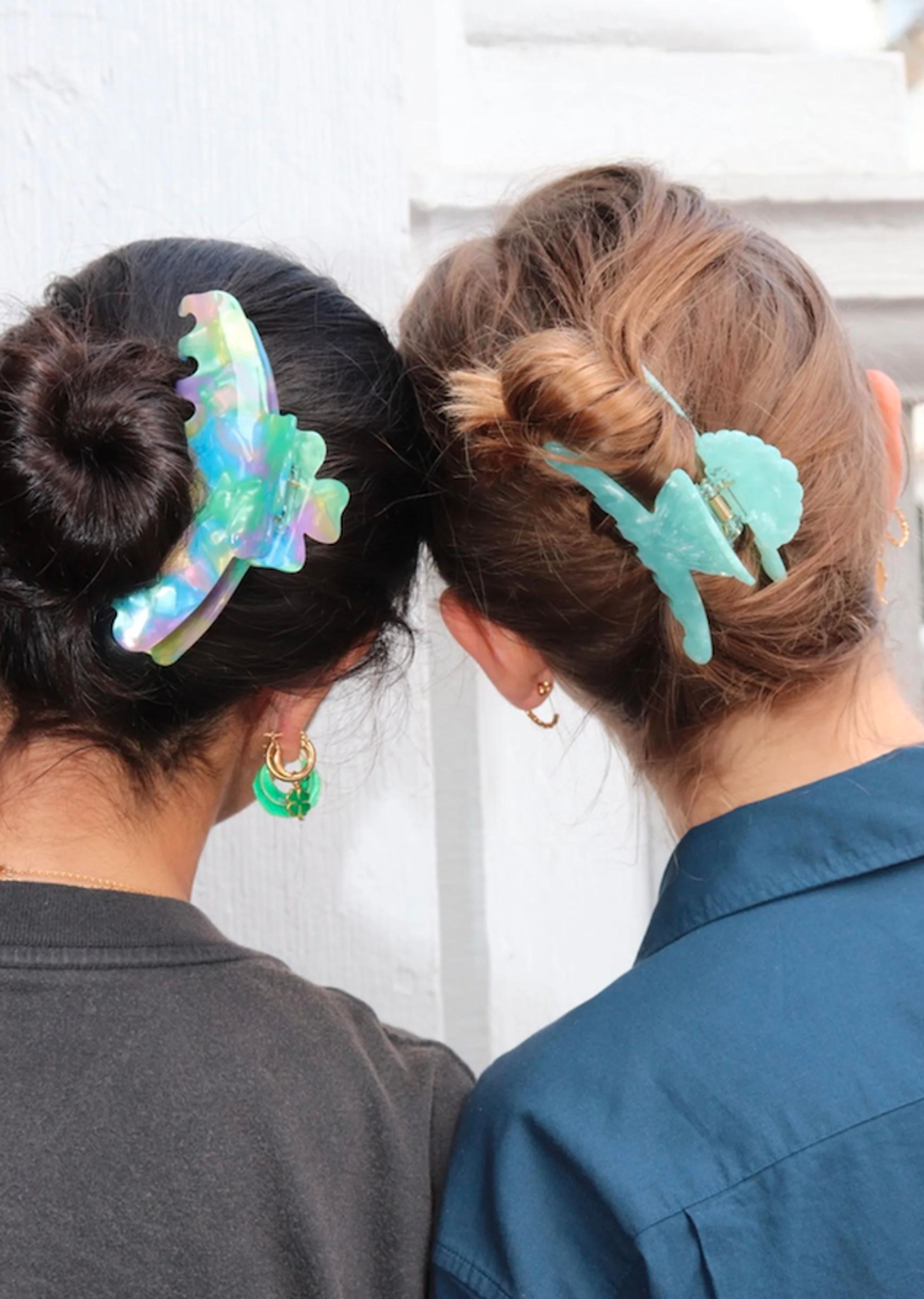 Pico - Hair Clip - Musling Claw - Silver Glitter