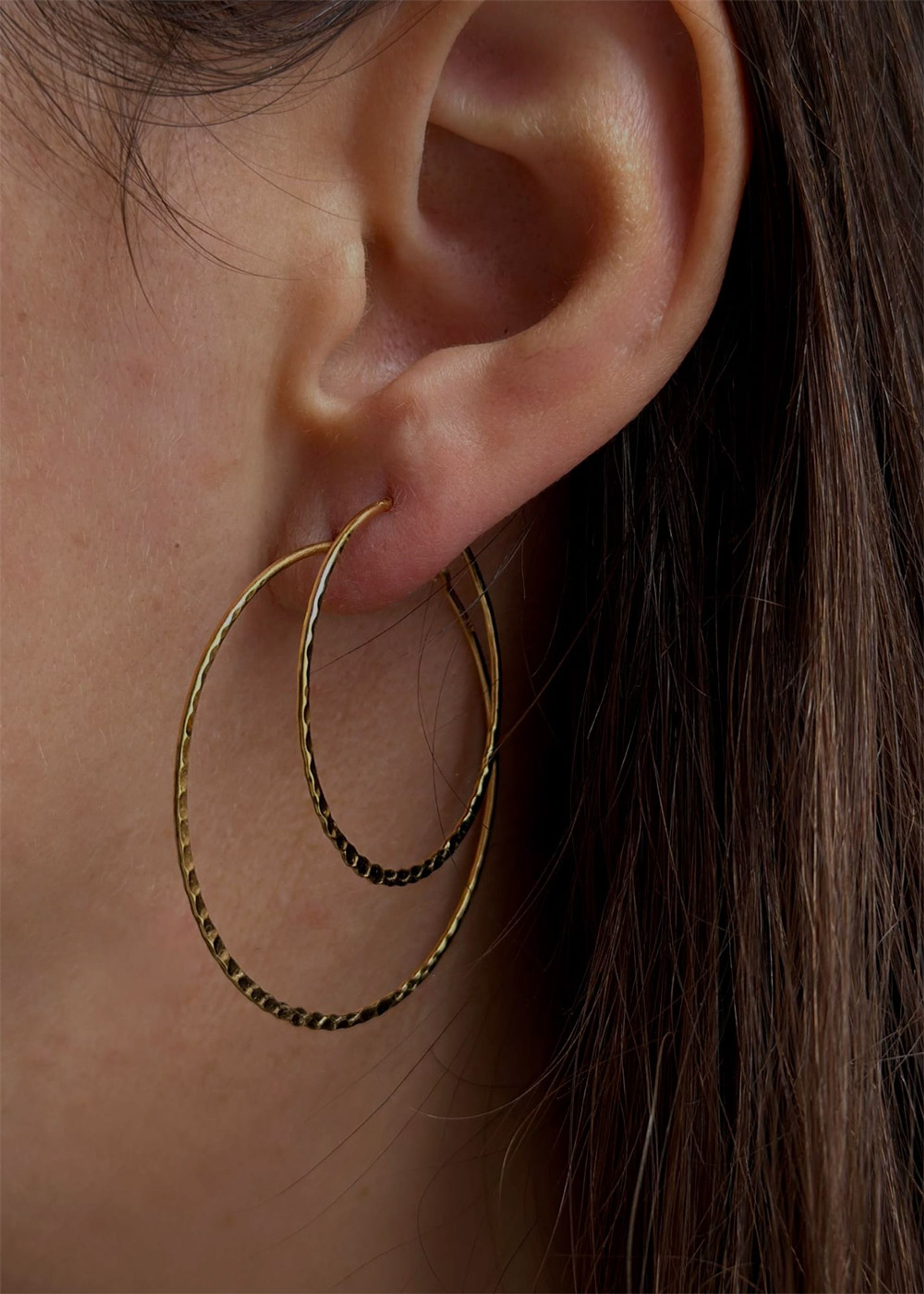 Pico - Boucle d'oreille - Alma Large Hoop - Goldplated
