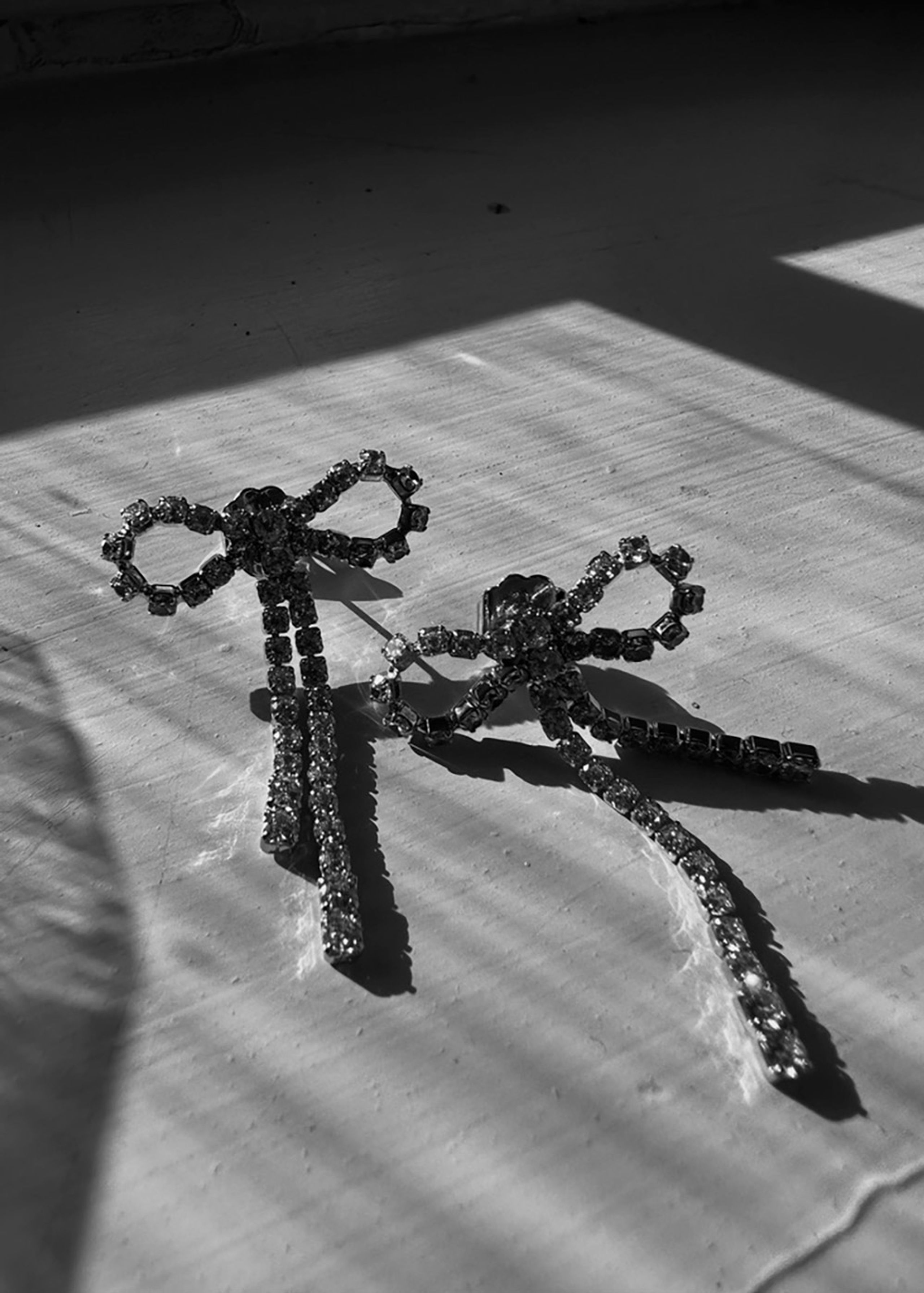 Pico - Earring - Arco Large Crystal Stud - Gold