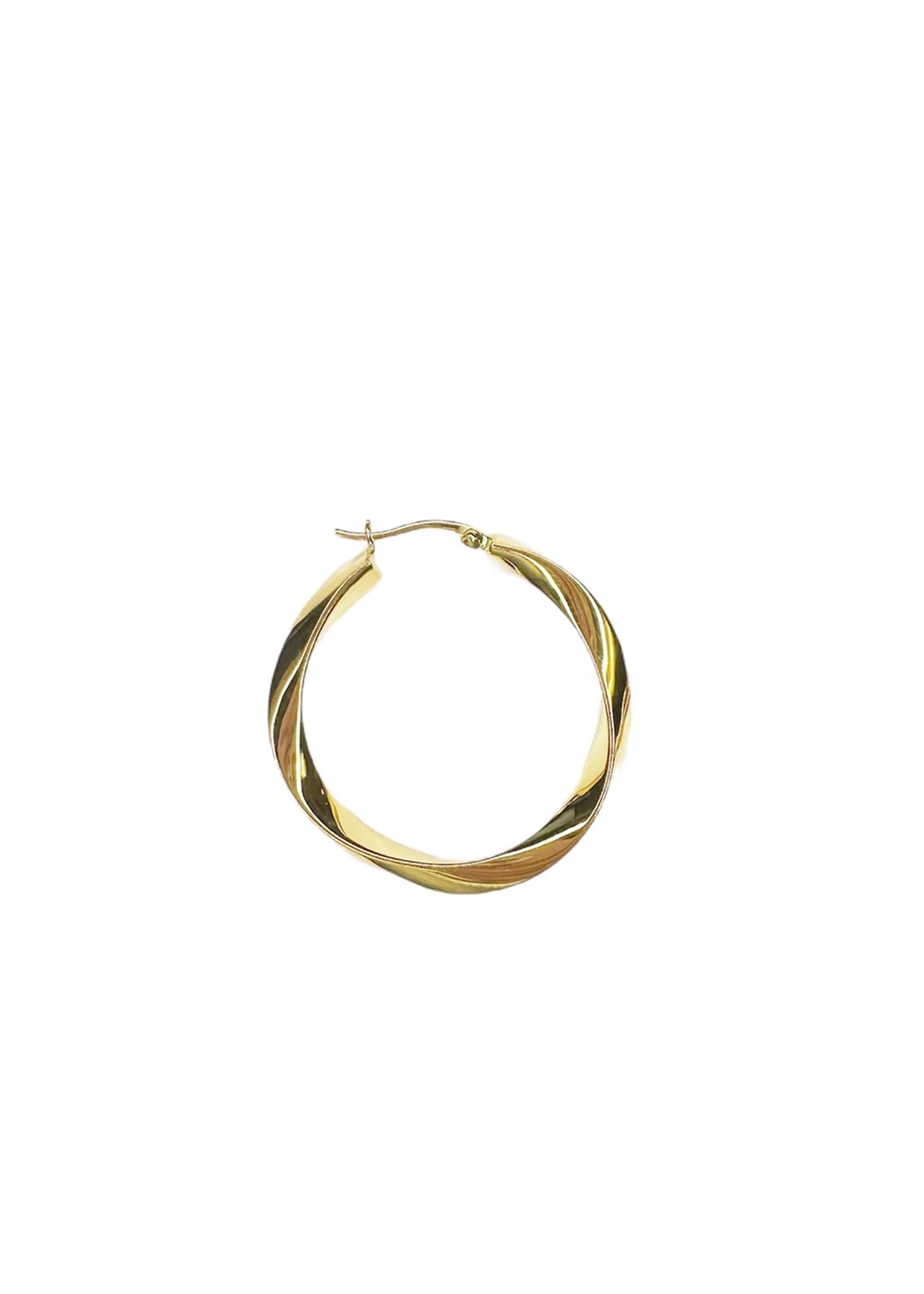 Pico - Earring - Louisiana Hoop - Gold